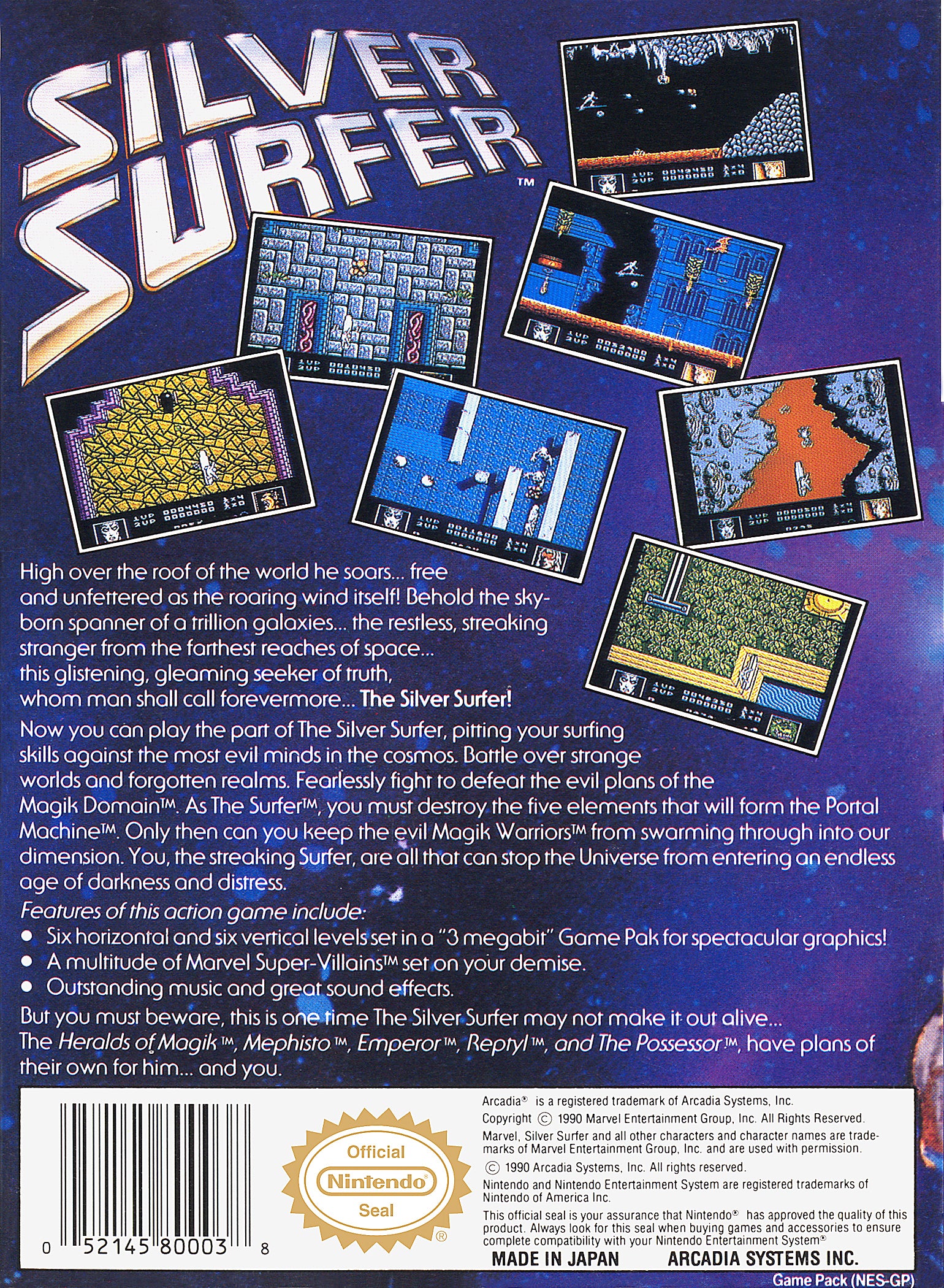 Silver Surfer - NES - Image 2