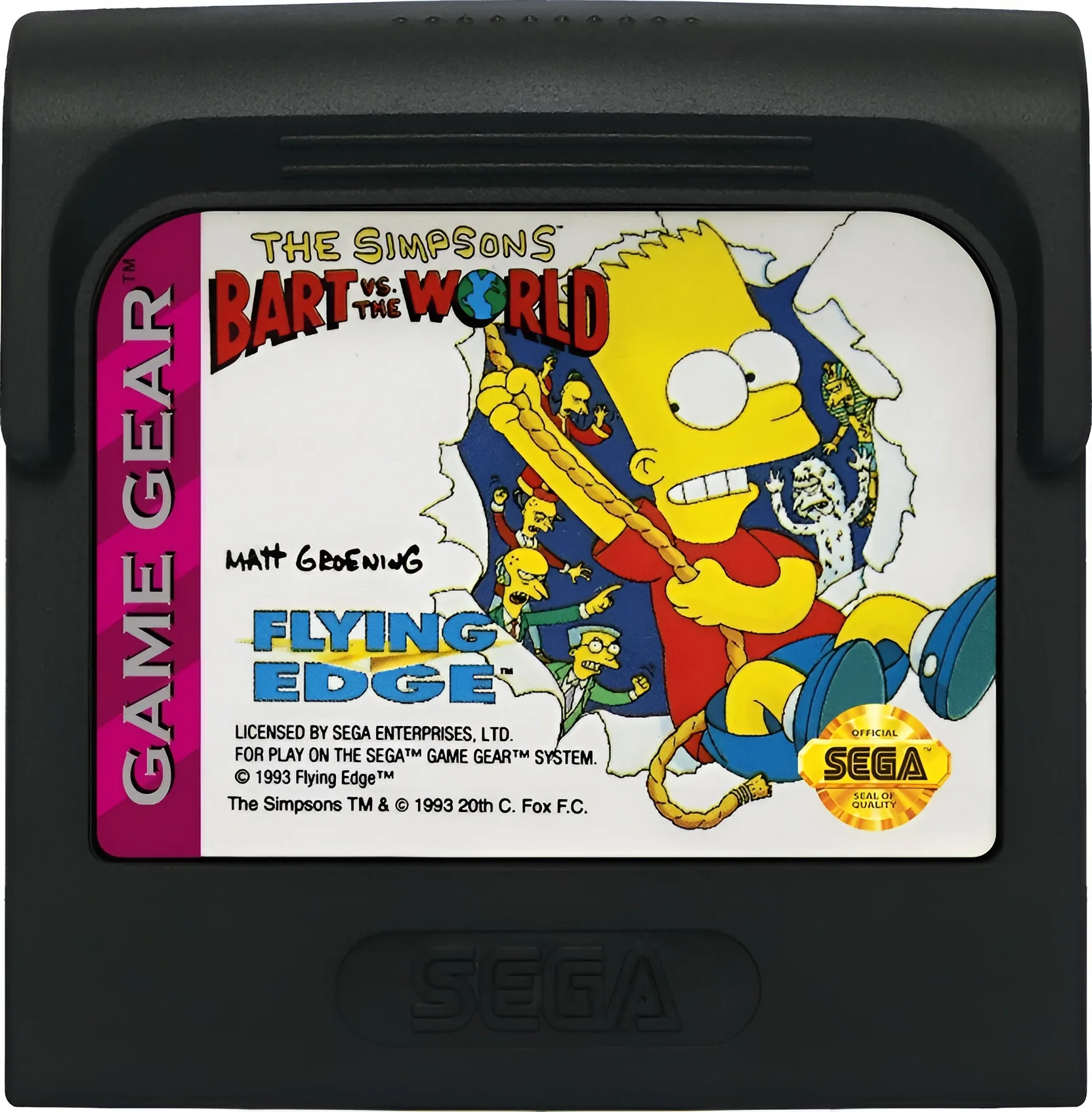 The Simpsons Bart vs the World - Sega Game Gear - Image 3