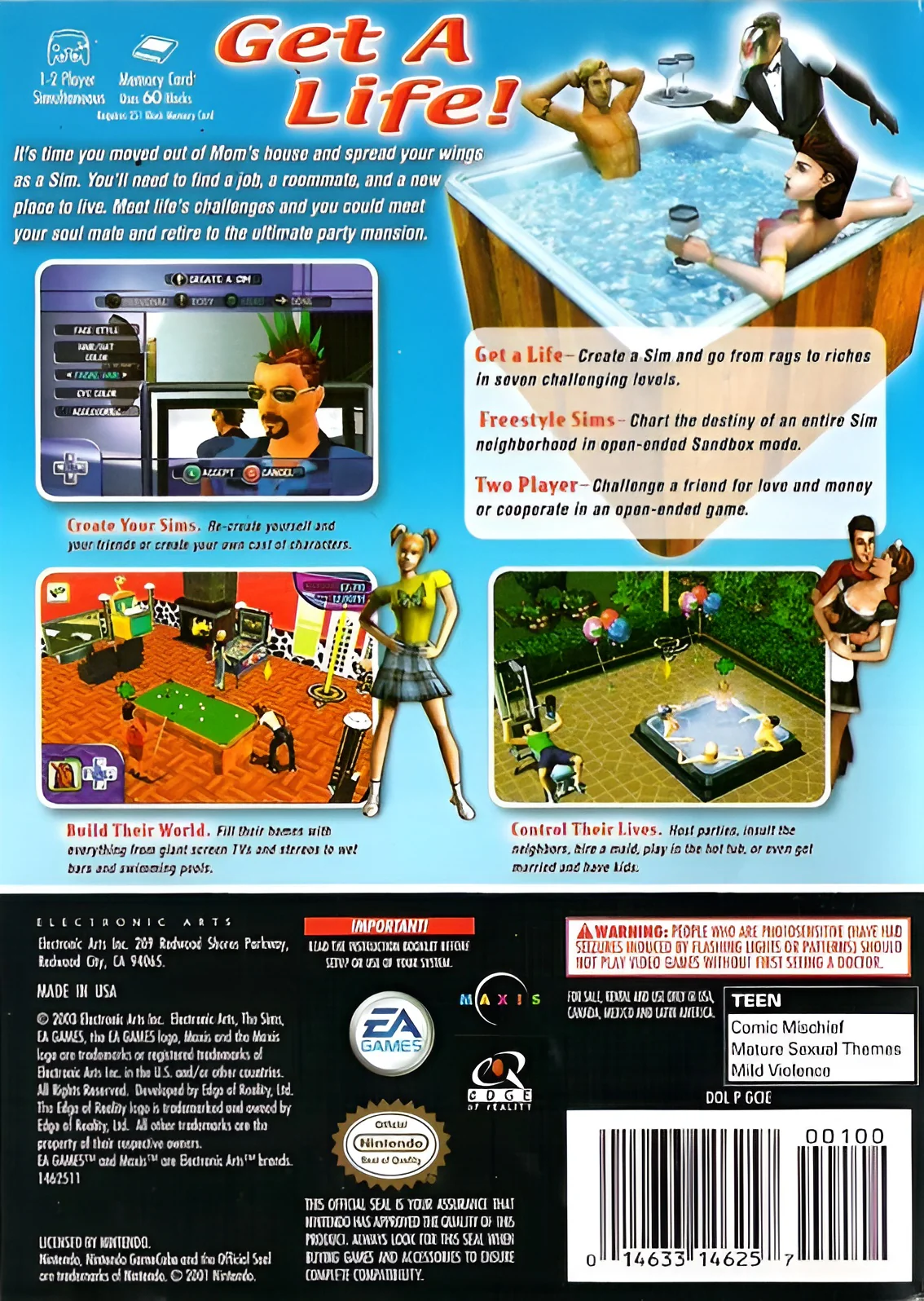 The Sims - GameCube - Image 2