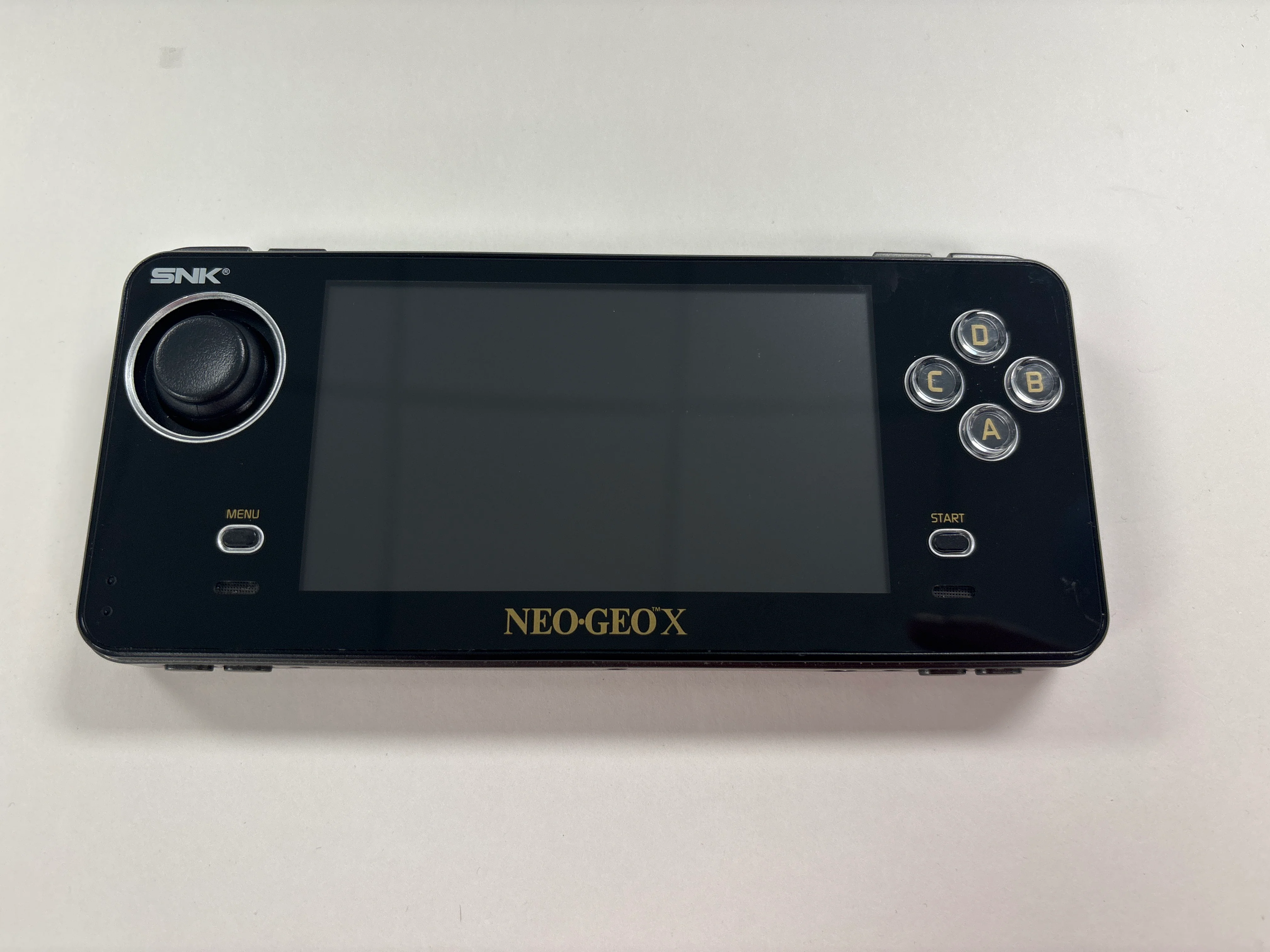 SNK Neo Geo X Gold Advanced Entertainment System Handheld W/ Ninja Master's Like New Condition! - Image 2