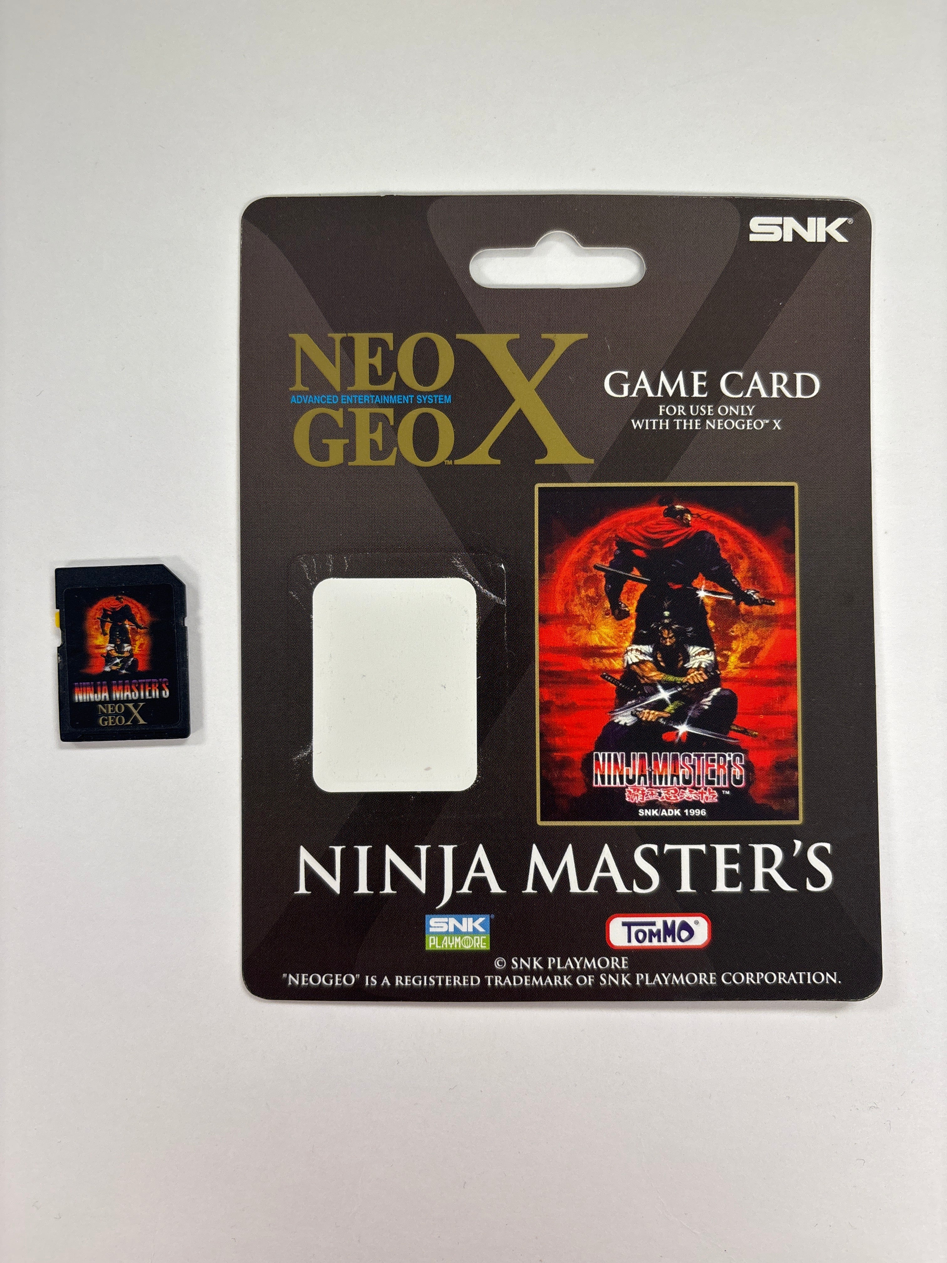 SNK Neo Geo X Gold Advanced Entertainment System Handheld W/ Ninja Master's Like New Condition! - Image 8