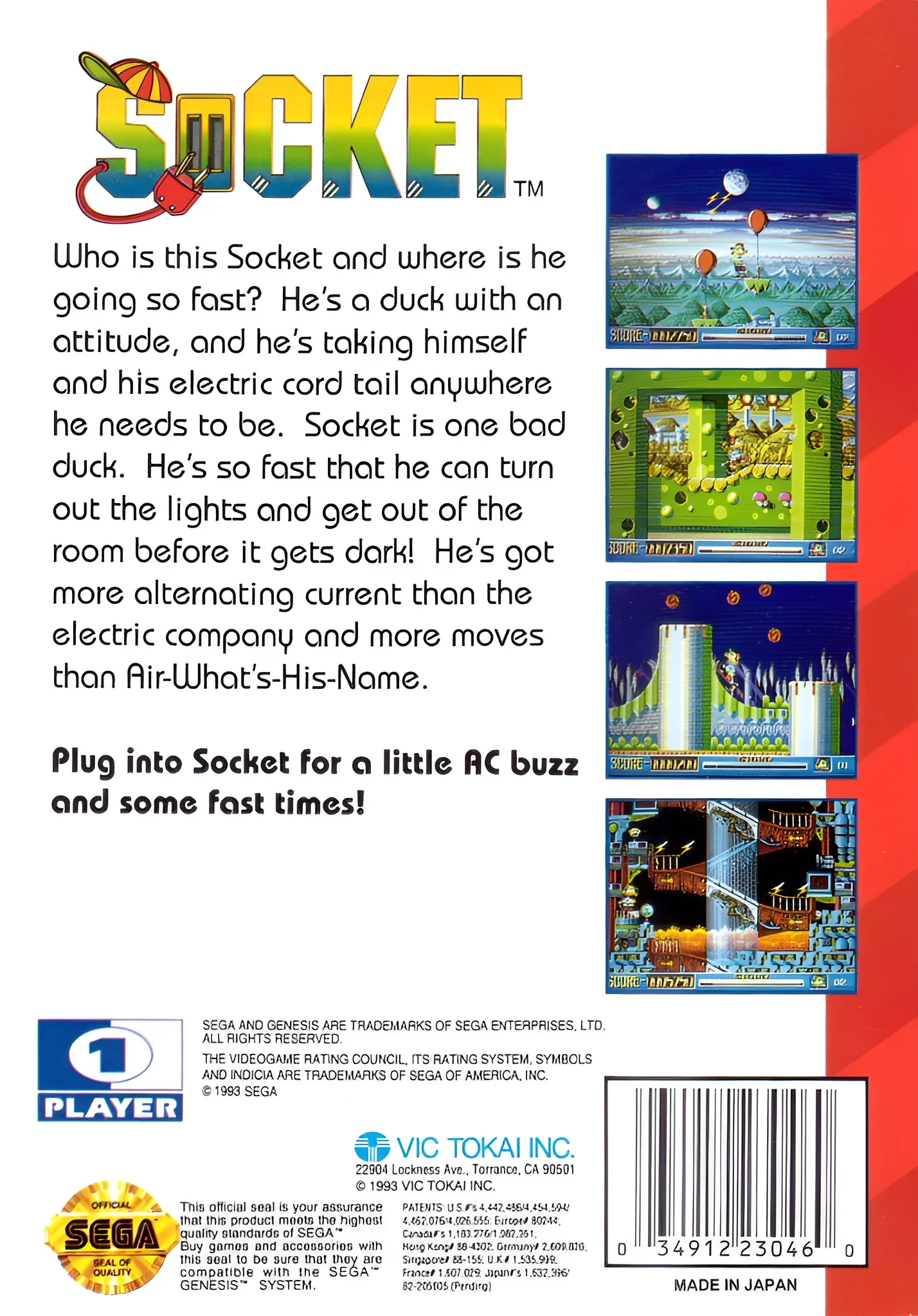 Socket - Sega Genesis - Image 2