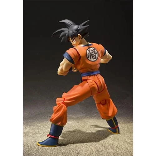 S.H.Figuarts Dragon Ball Z Son Goku A Saiyan Raised On Earth Action Figure - Image 3