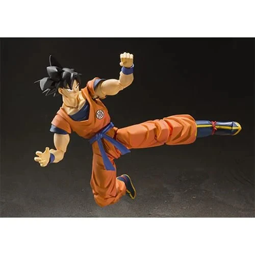 S.H.Figuarts Dragon Ball Z Son Goku A Saiyan Raised On Earth Action Figure - Image 6