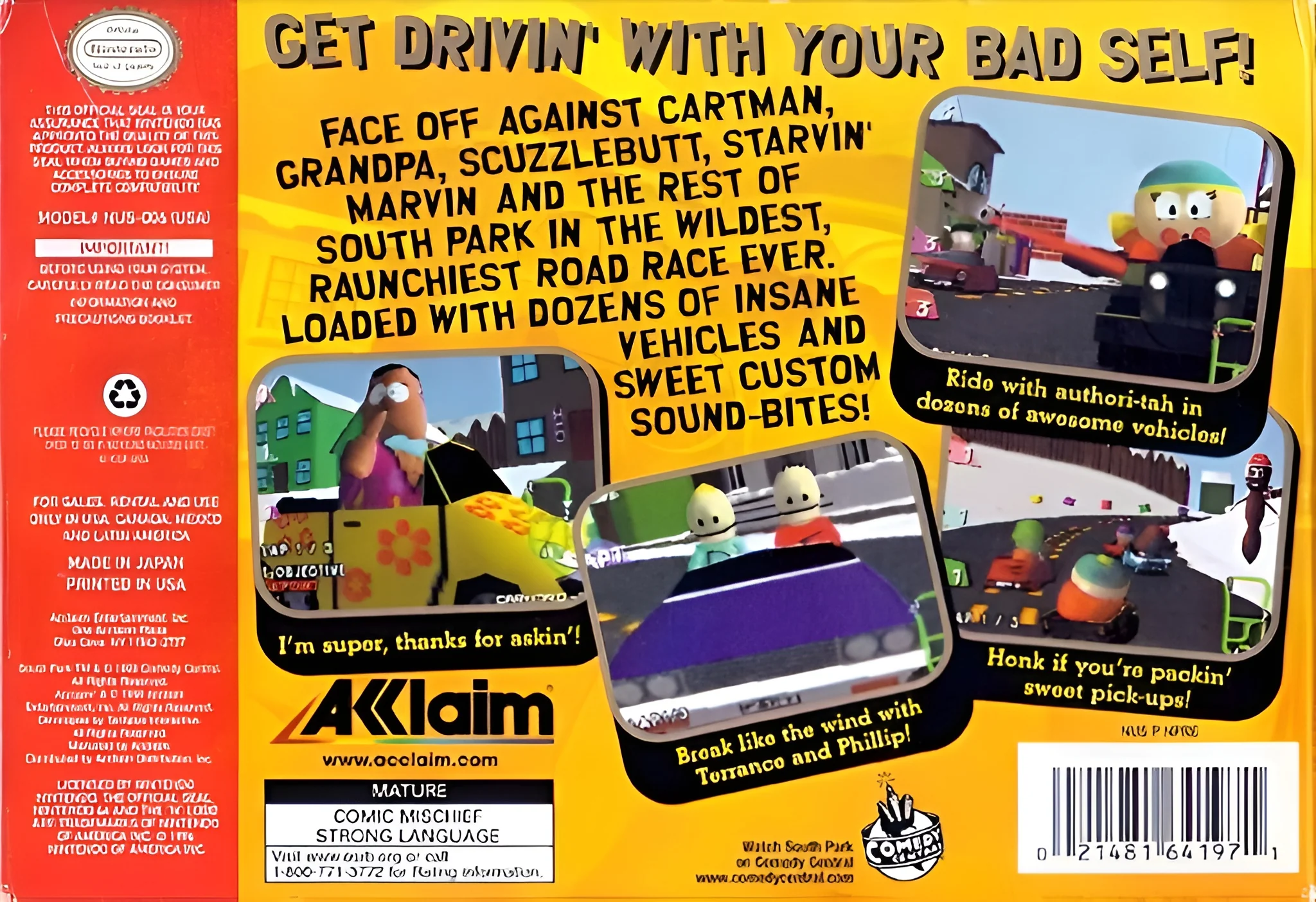 South Park: Rally - Nintendo 64 - Image 2