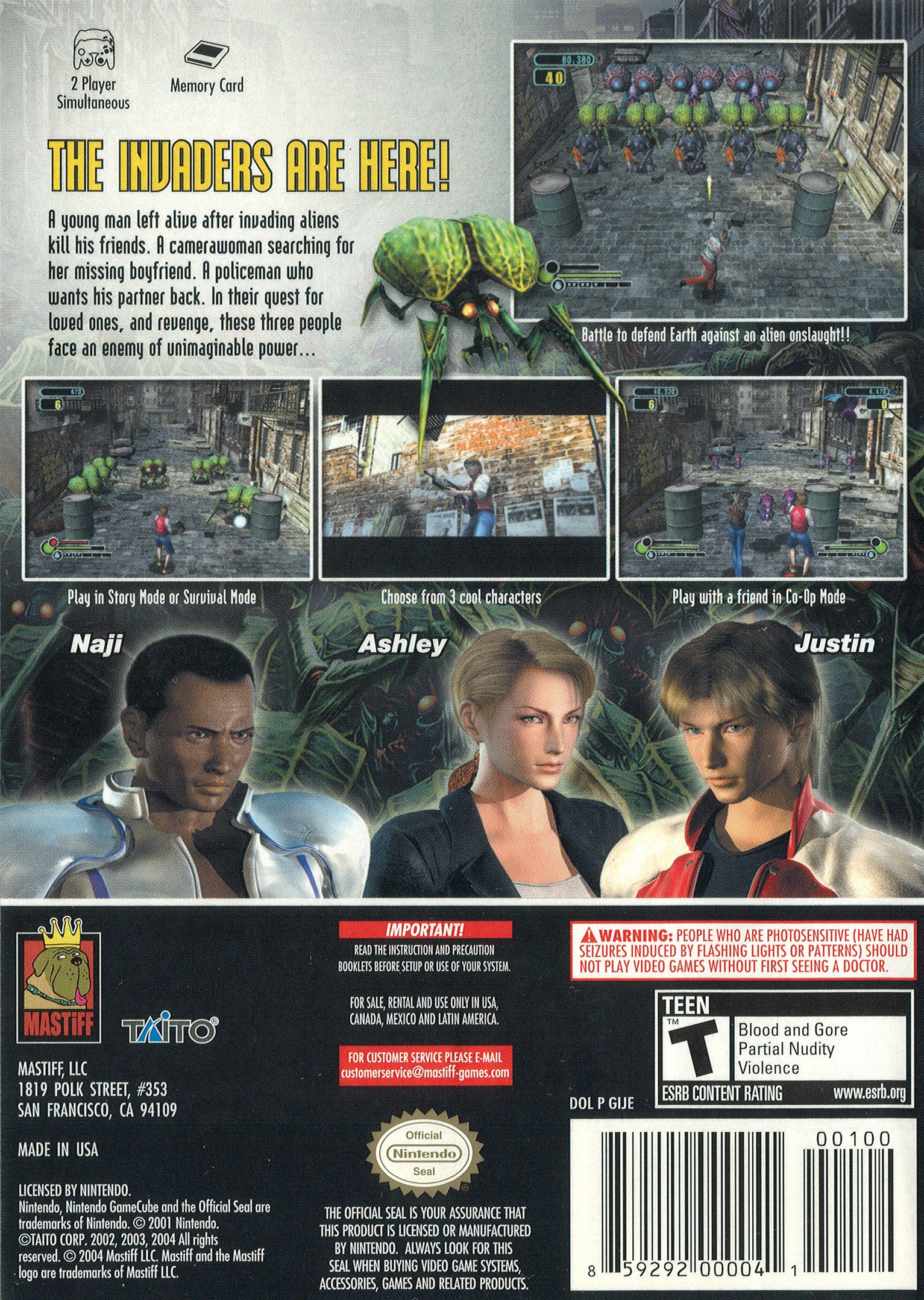 Space Raiders - GameCube - Image 2
