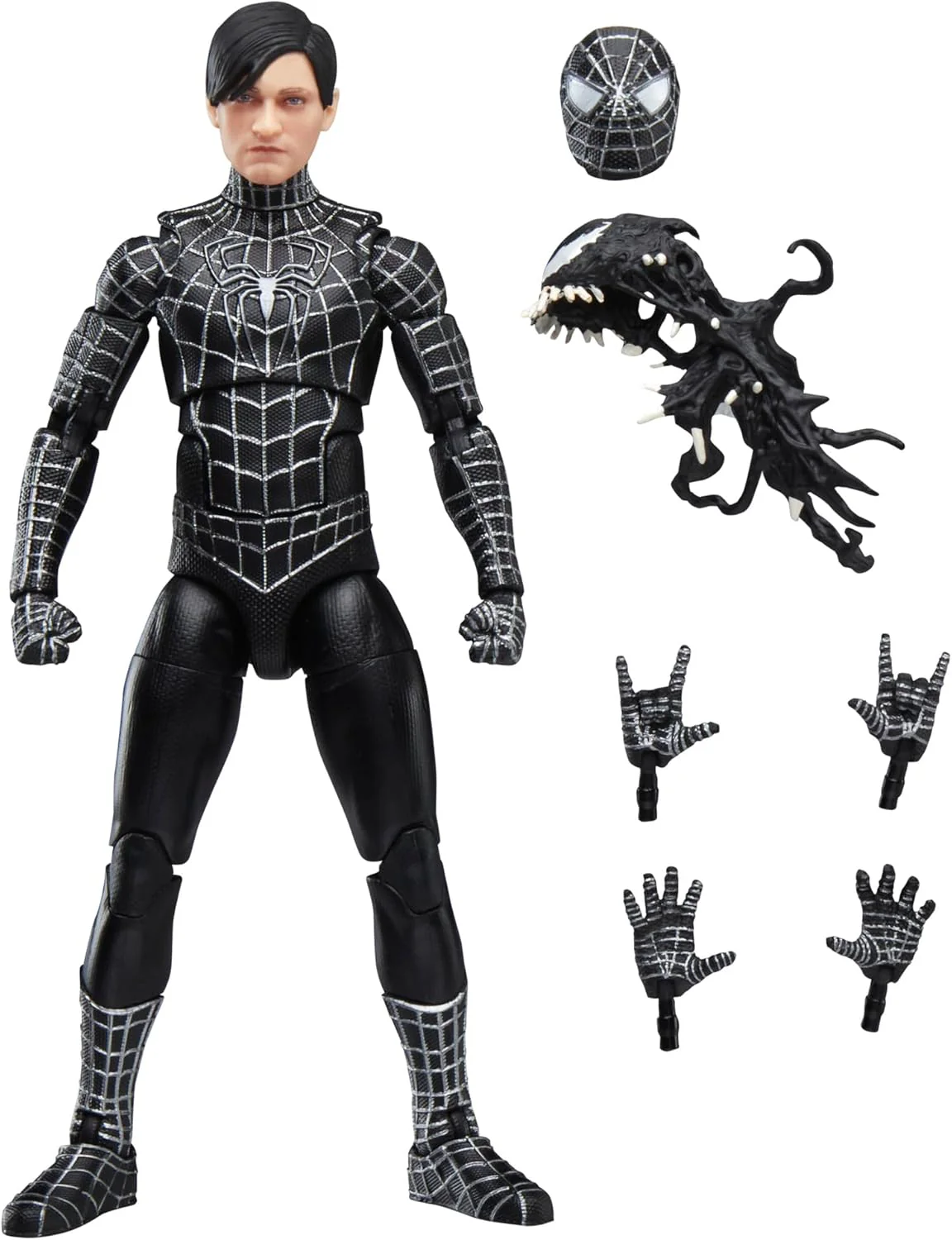 Marvel Legends Spider-Man Spider-Man 3 Symbiote Suit 6" Action Figure - Image 10