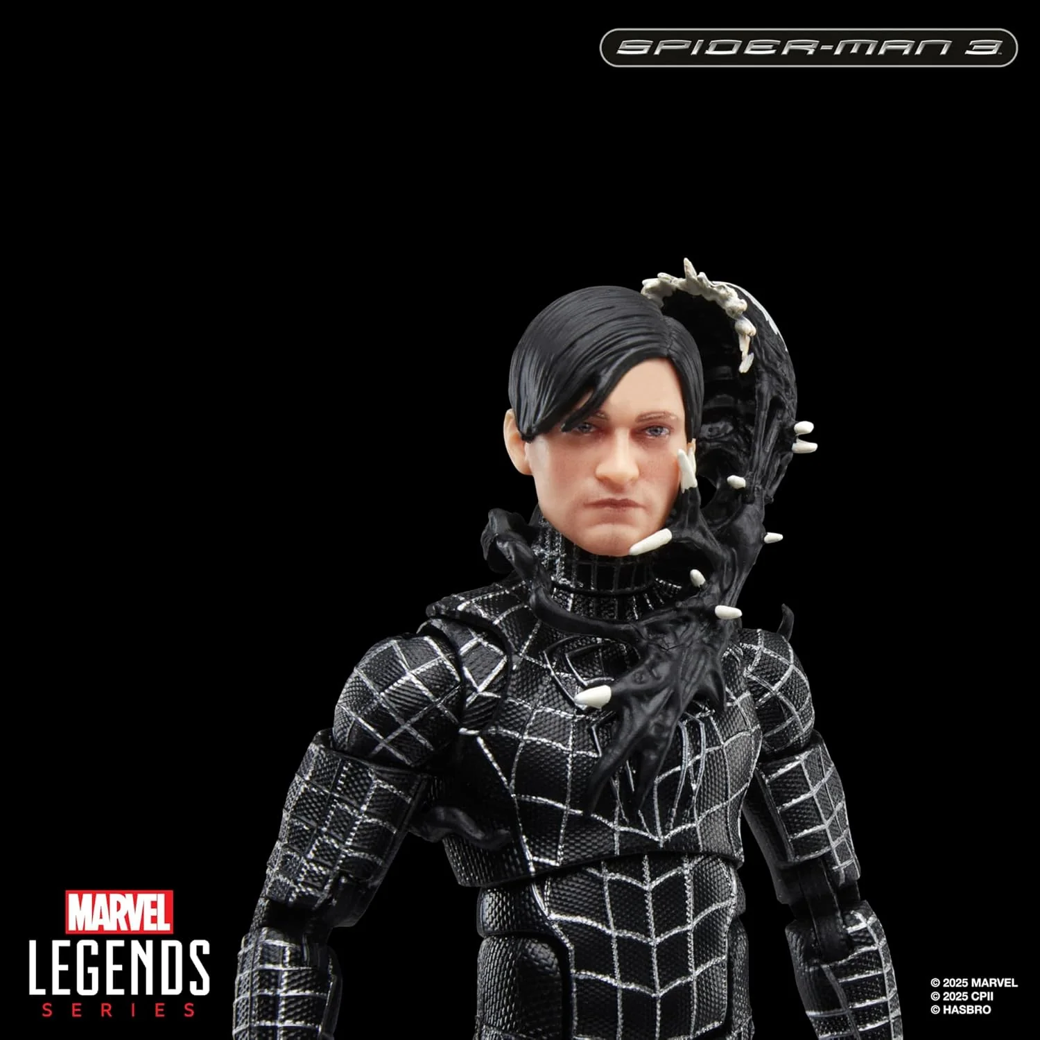 Marvel Legends Spider-Man Spider-Man 3 Symbiote Suit 6" Action Figure - Image 4