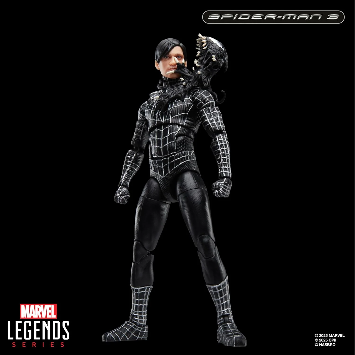 Marvel Legends Spider-Man Spider-Man 3 Symbiote Suit 6" Action Figure - Image 8
