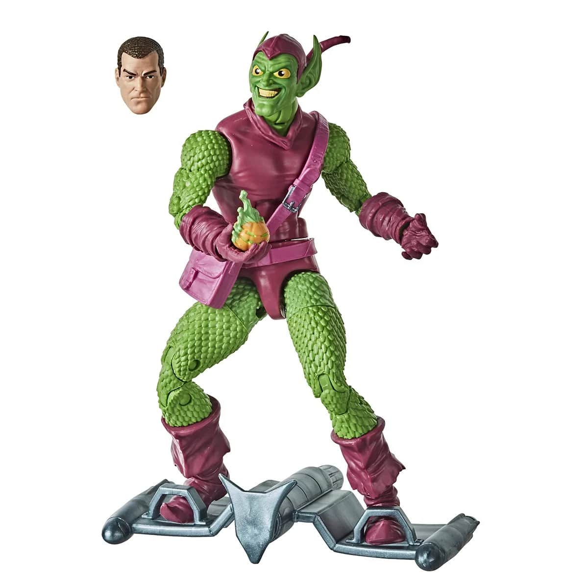 Marvel Legends Spider-Man Retro Green Goblin 6" Action Figure - Image 3