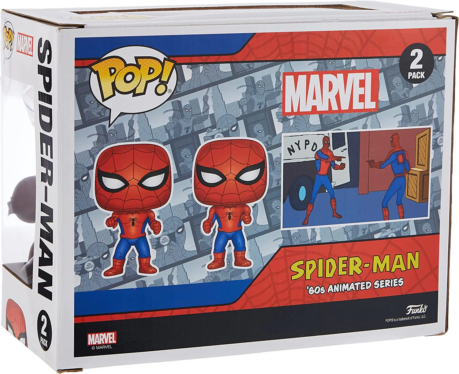 Funko Pop! Marvel Spider-Man vs. Spider-Man Vinyl Figure - Image 4