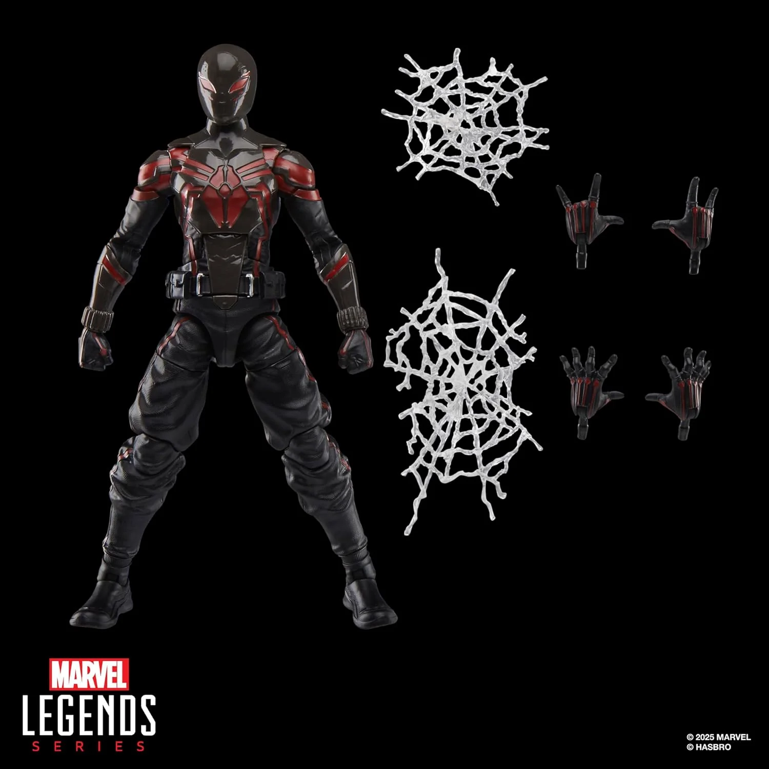Marvel Legends Spider-Man Gamerverse Miles Morales Brooklyn 2099 6" Action Figure - Image 3
