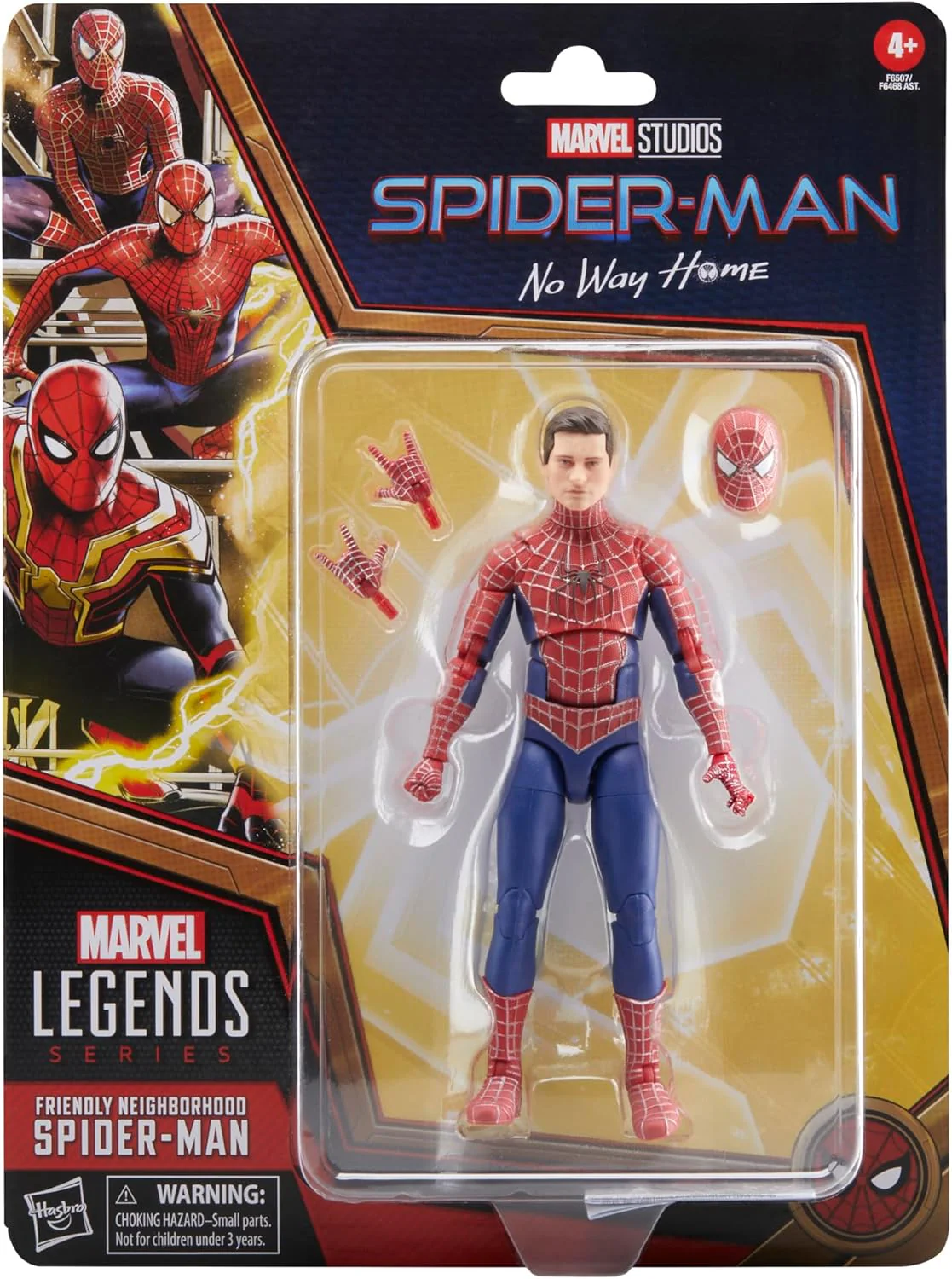 Marvel Legends Spider-Man: No Way Home Friendly Neighborhood Spider-Man 6" Action Figure