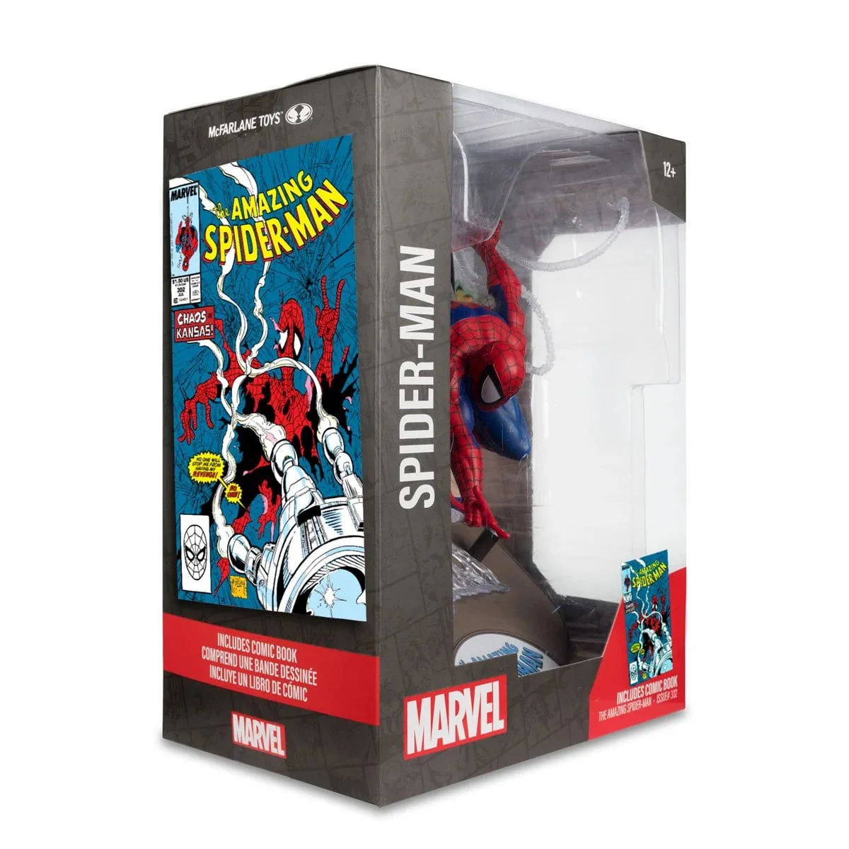 Marvel Spider-Man The Amazing Spider-Man #301 1:6th Scale Posed Figure - Image 2
