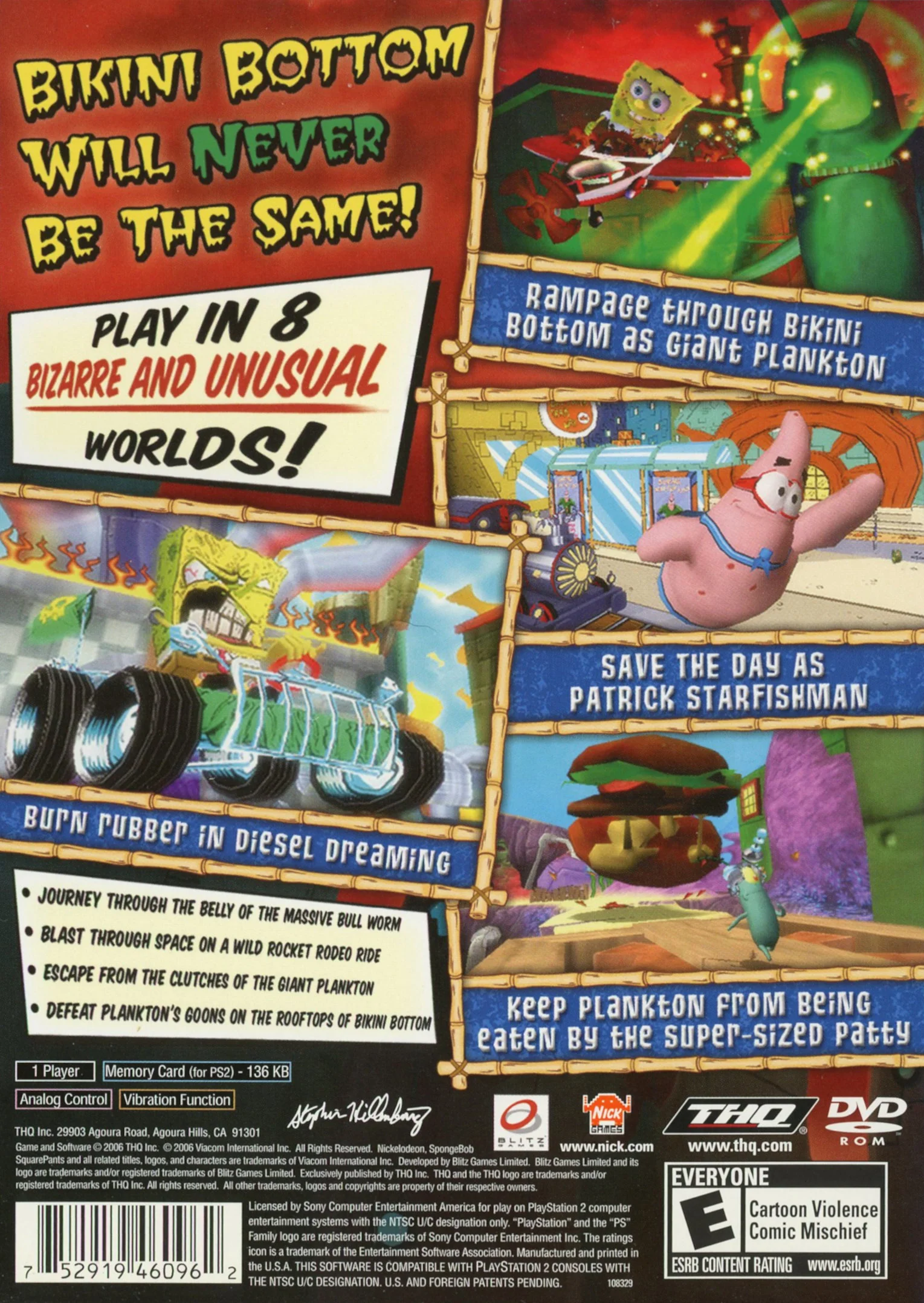 SpongeBob SquarePants Creature from Krusty Krab - PlayStation 2 - Image 2