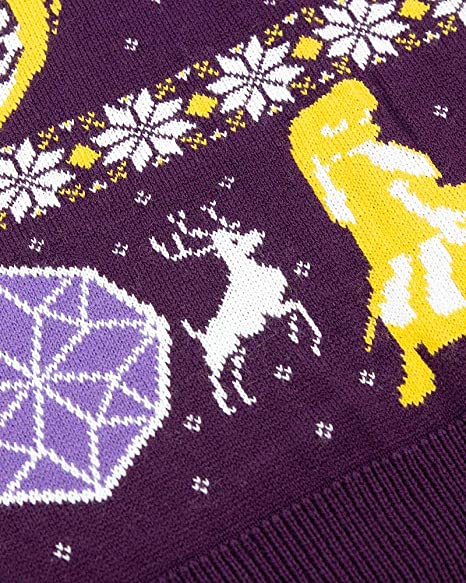 Spyro The Dragon Fairisle Jumper / Ugly Christmas Sweater - XS - Image 5