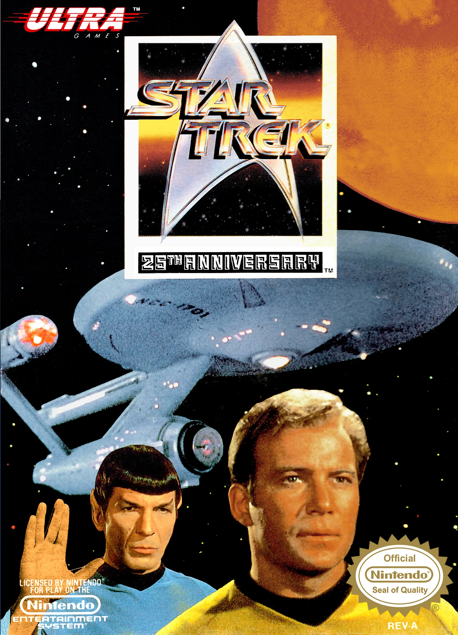 Star Trek 25th Anniversary - NES