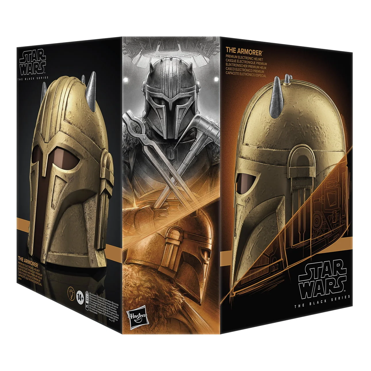 Star Wars: The Black Series - The Armorer Premium Electronic Helmet - Image 2