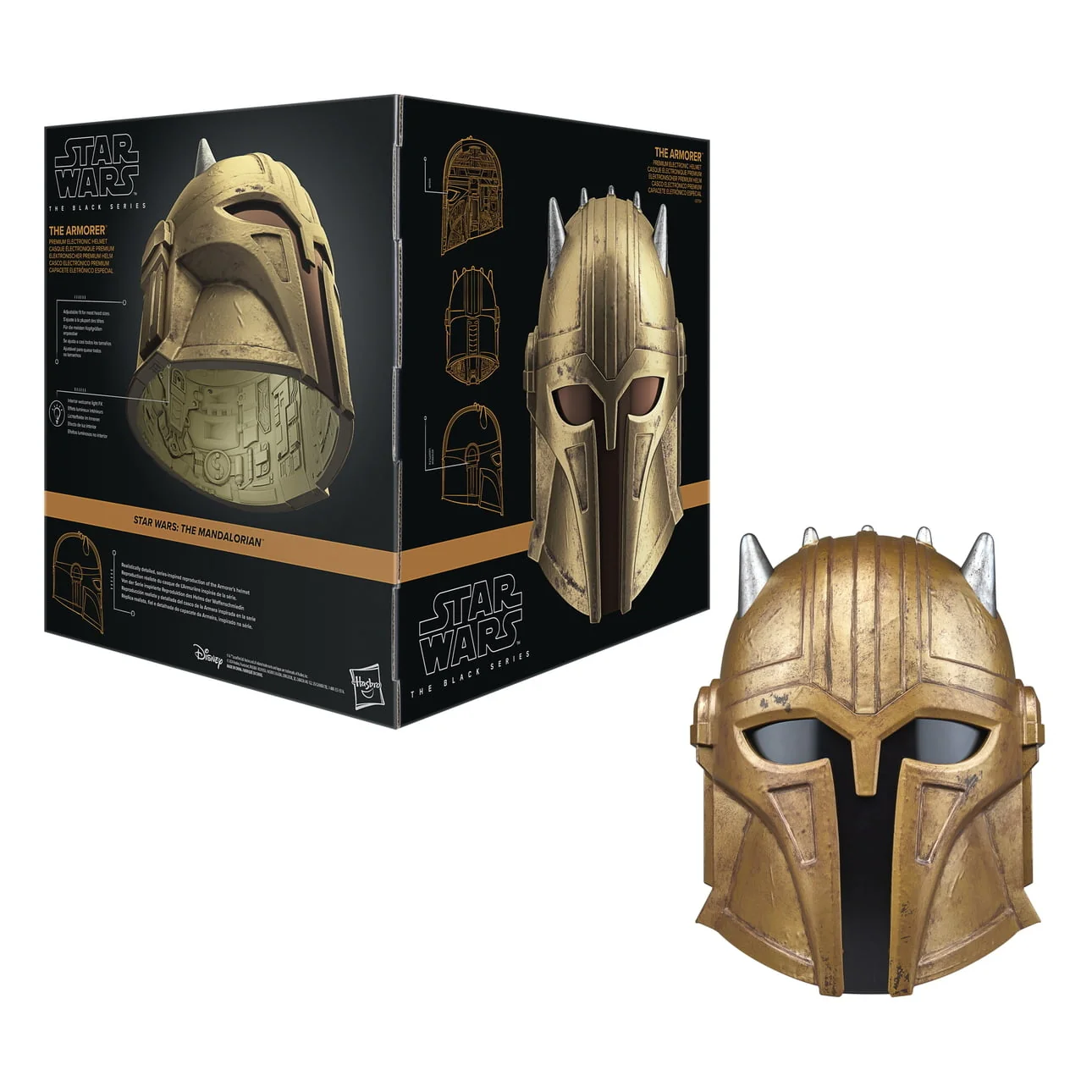 Star Wars: The Black Series - The Armorer Premium Electronic Helmet - Image 7