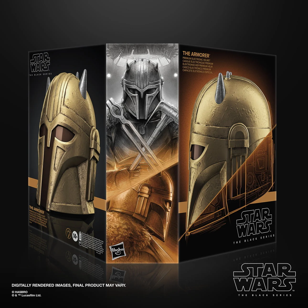 Star Wars: The Black Series - The Armorer Premium Electronic Helmet - Image 8