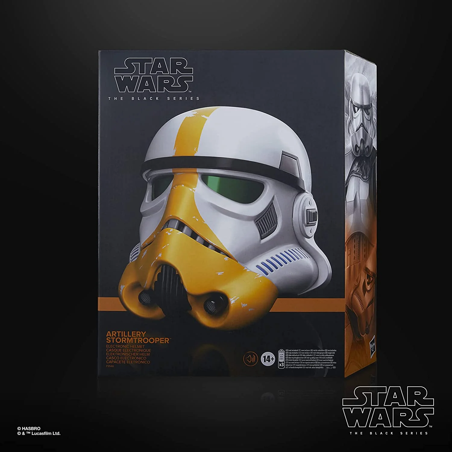 Star Wars: The Black Series - Artillery Stormtrooper Electronic Helmet - Image 6