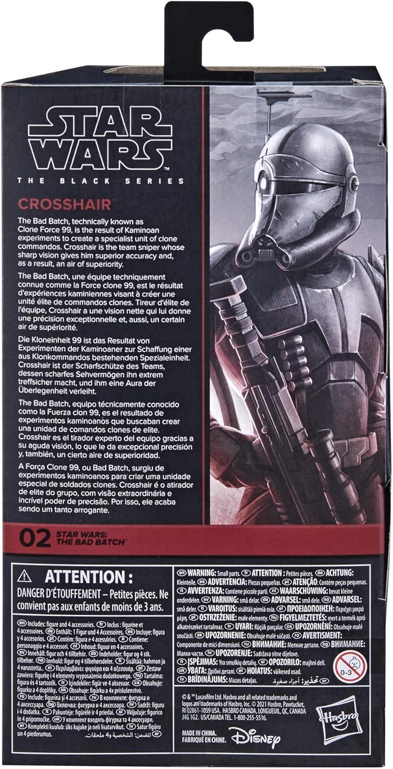 Star Wars: The Black Series - Bad Batch Clone Crosshair Action Figure - Image 2