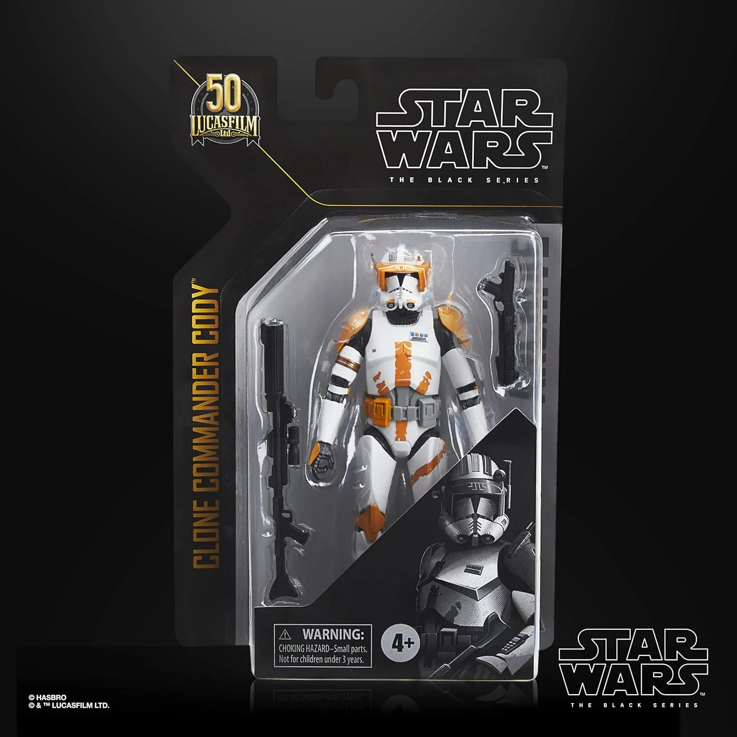 Star Wars: The Black Series - Clone Commander Cody (Lucasfilm 50th Anniversary) Action Figure