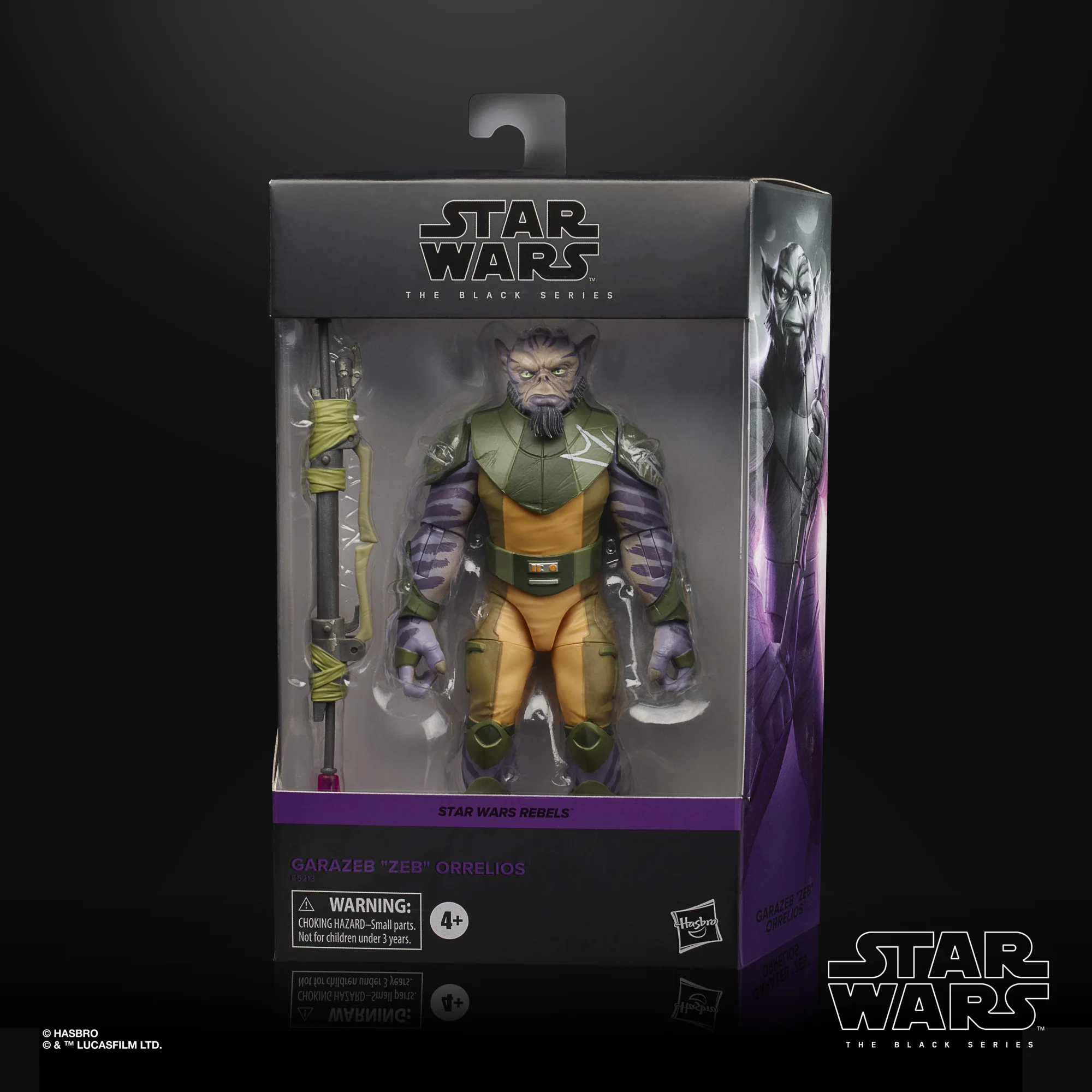 Star Wars: The Black Series - Garazeb ?Zeb? Orrelios (Rebels) Action Figure - Image 2
