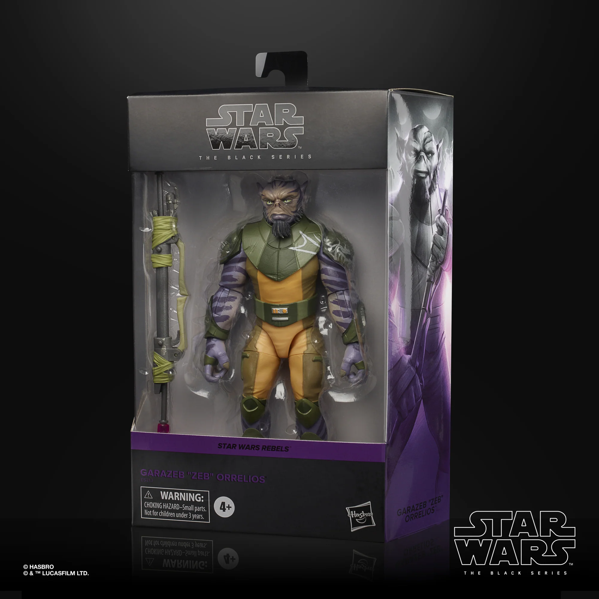 Star Wars: The Black Series - Garazeb ?Zeb? Orrelios (Rebels) Action Figure - Image 3
