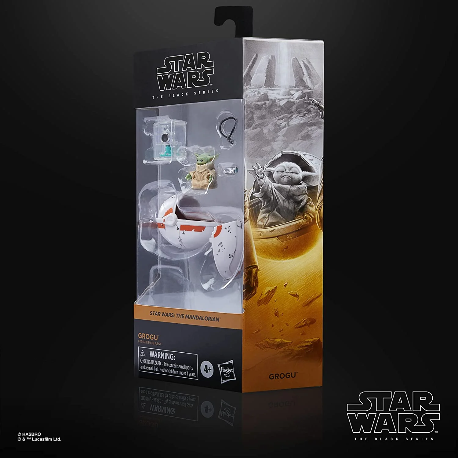 Star Wars: The Black Series - Grogu (The Mandalorian) Action Figure - Image 8