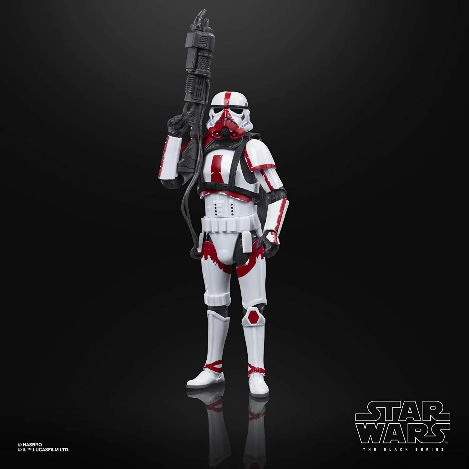 Star Wars: The Black Series - Incinerator Trooper (The Mandalorian) Action Figure - Image 2
