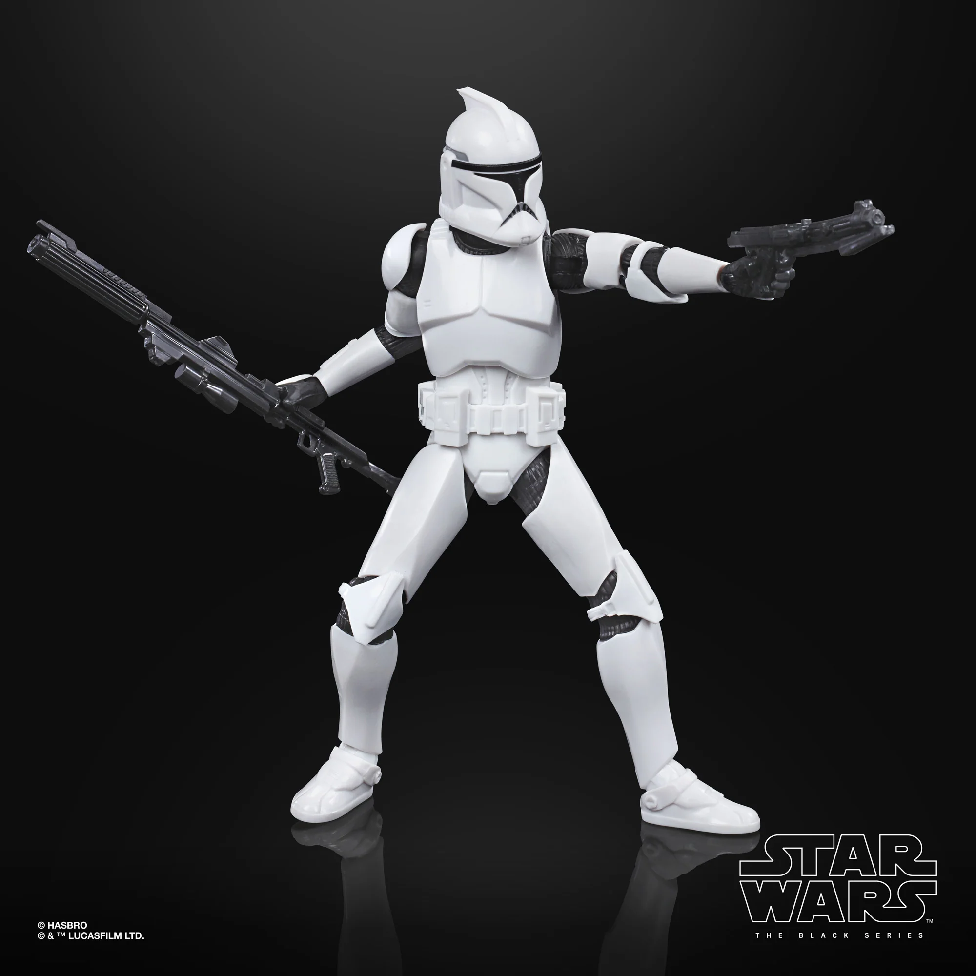 Star Wars: The Black Series - Phase I Clone Trooper (Attack of Clones) Action Figure - Image 8