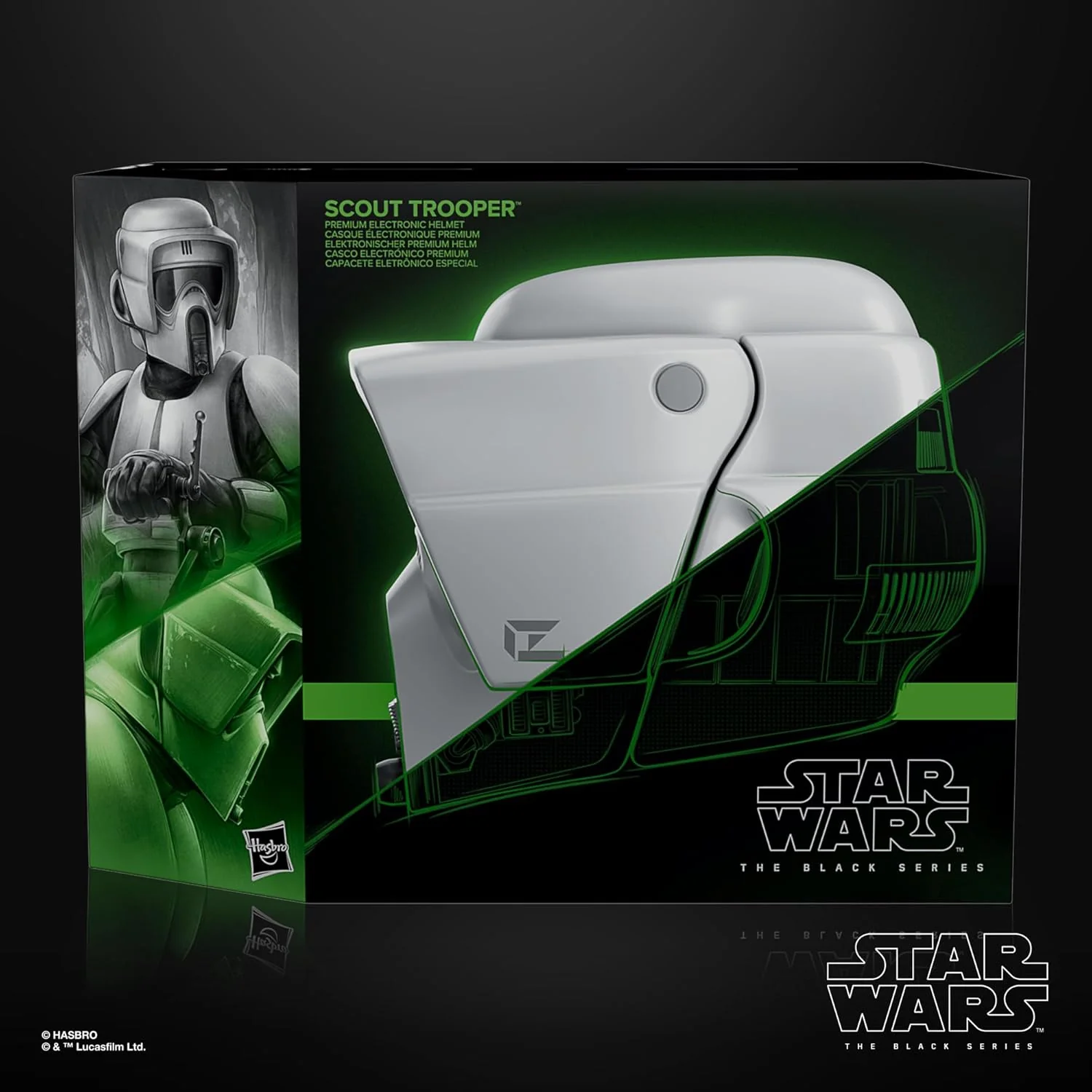 Star Wars: The Black Series - Scout Trooper Premium Helmet - Image 2