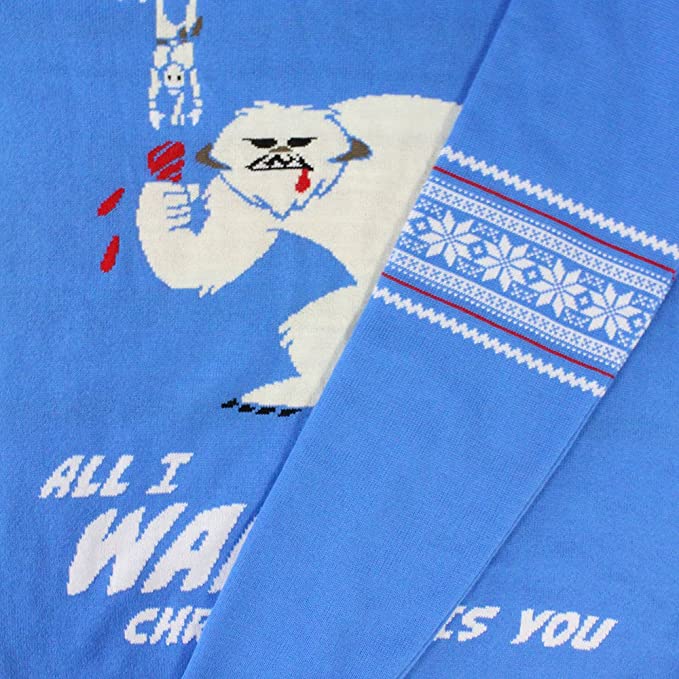 Star Wars Wampa Jumper / Ugly Christmas Sweater - Small - Image 4