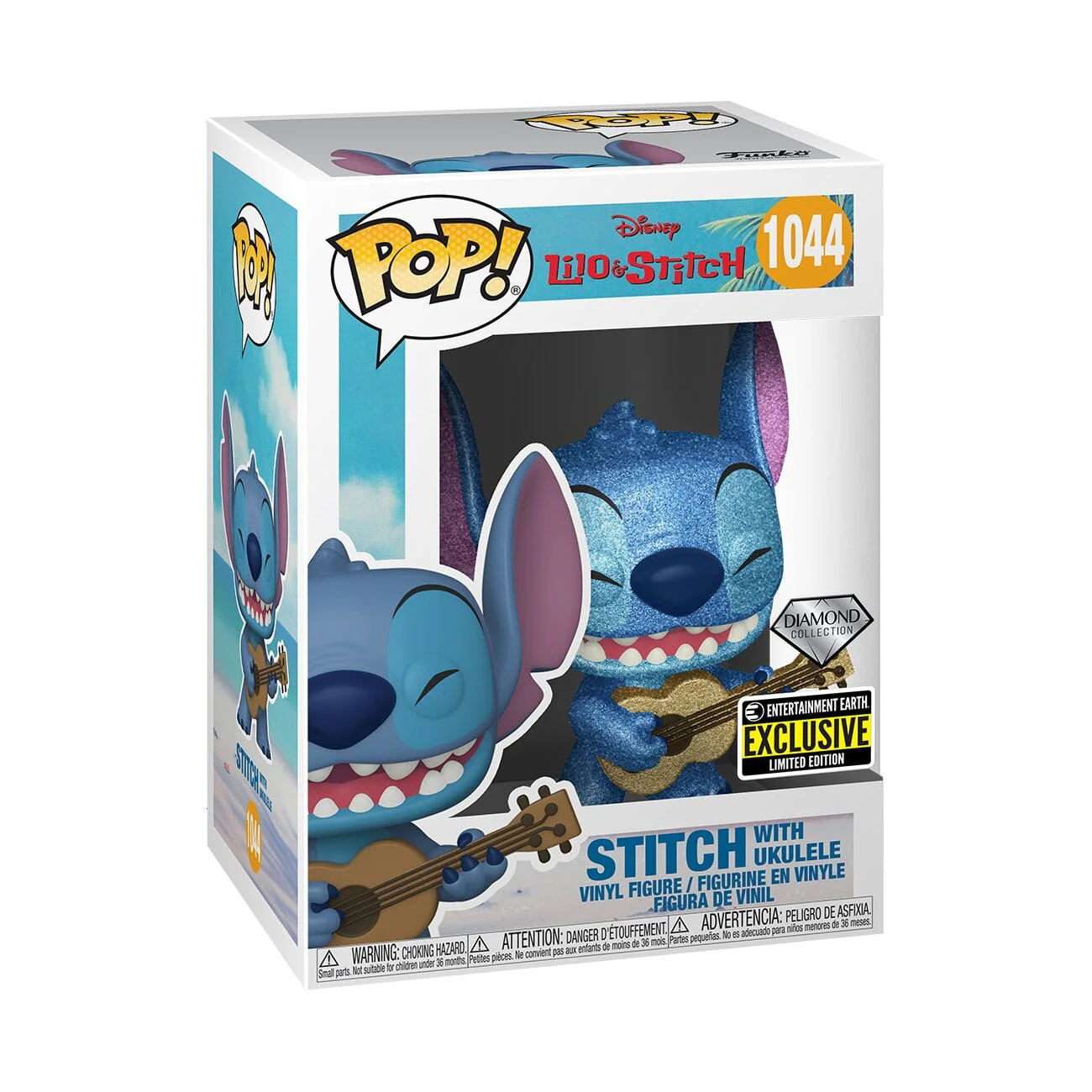 Funko Pop! Lilo & Stitch Stitch with Ukulele Vinyl Figure - Image 2
