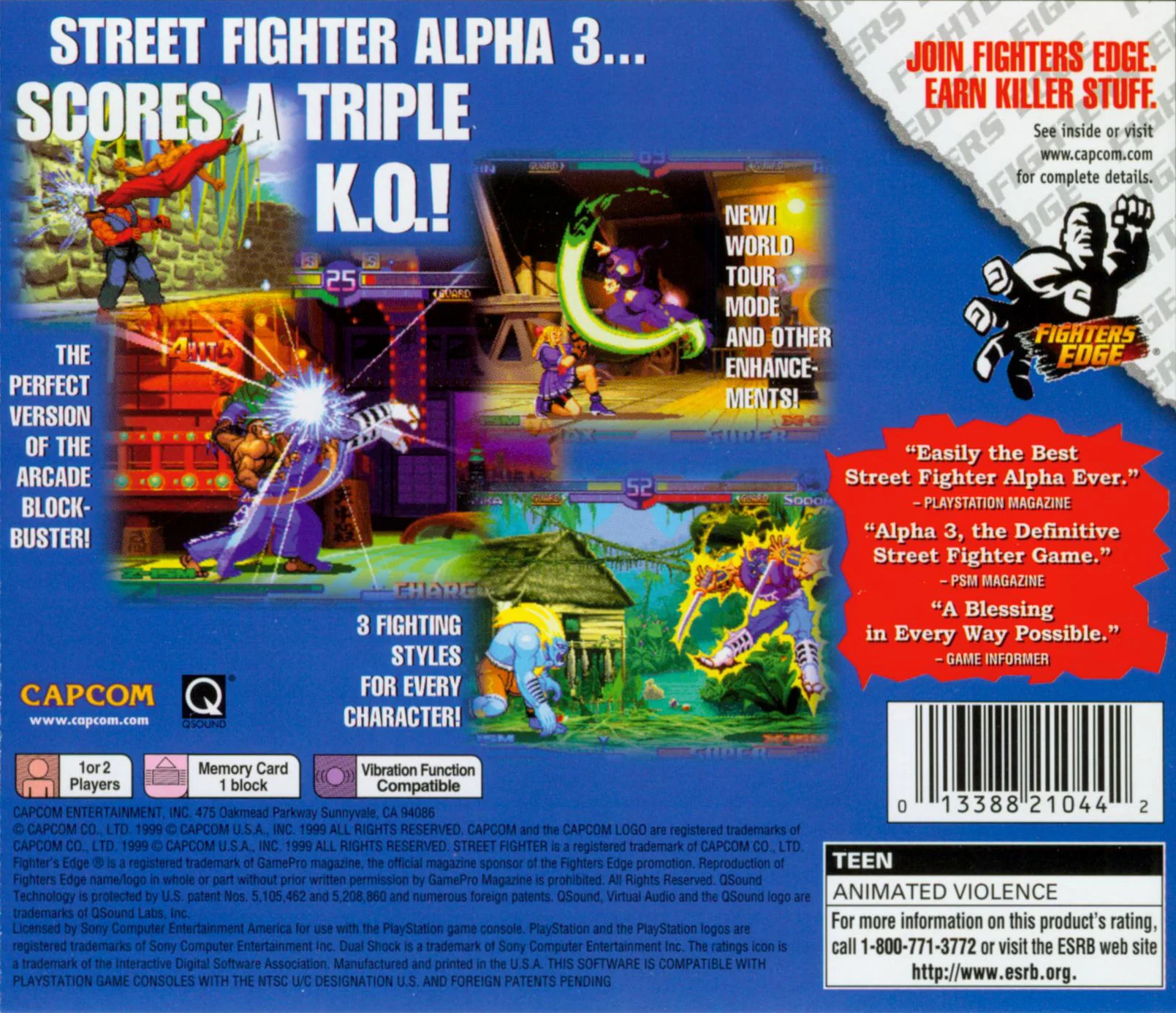Street Fighter Alpha 3 - PlayStation - Image 2