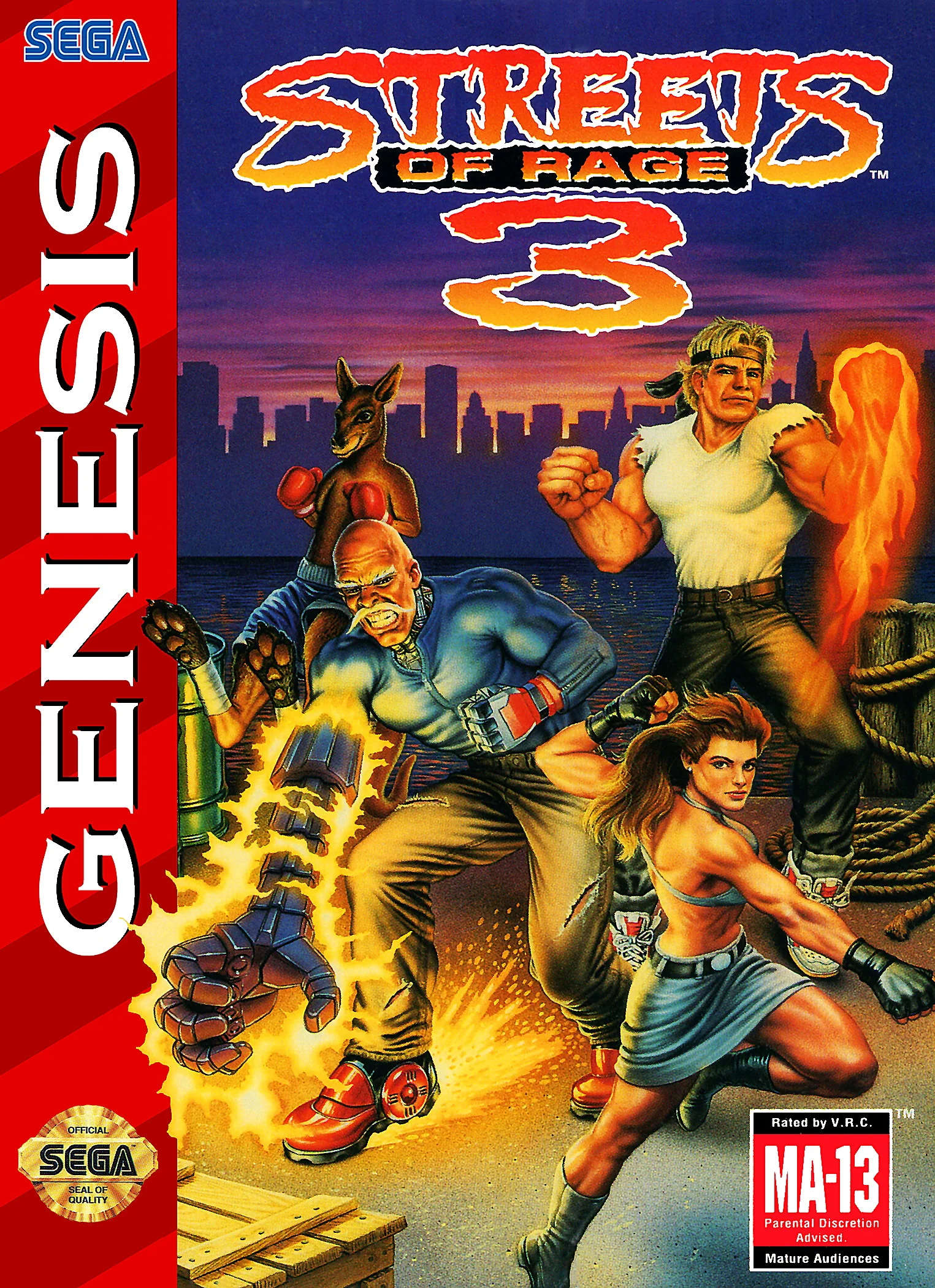 Streets of Rage 3 - Sega Genesis
