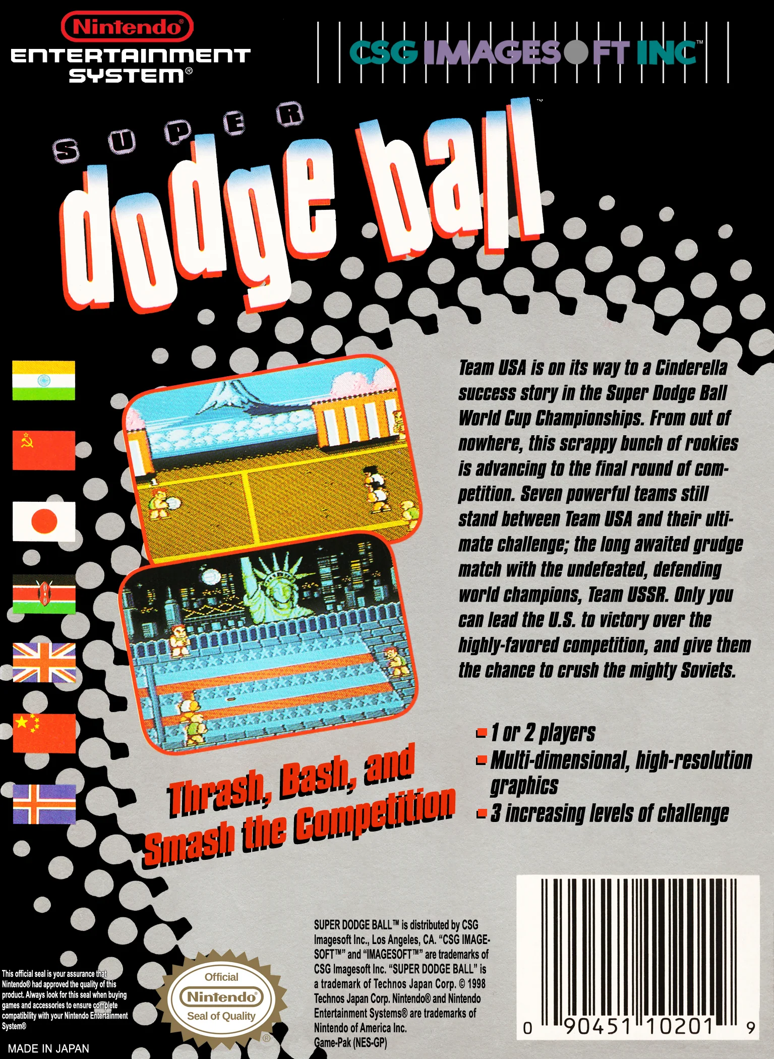 Super Dodge Ball - NES - Image 2