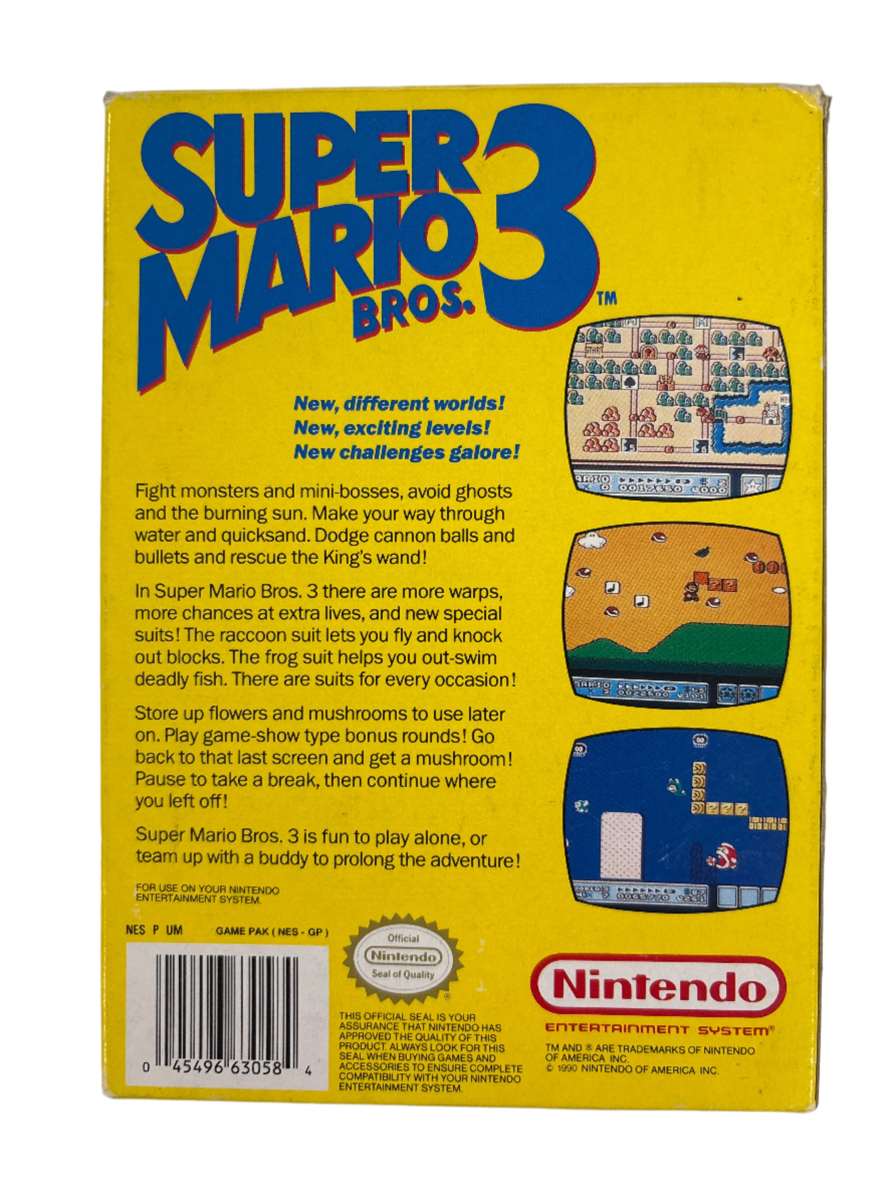 Super Mario Bros. 3 - NES Box & Manual Only No Game - Image 3