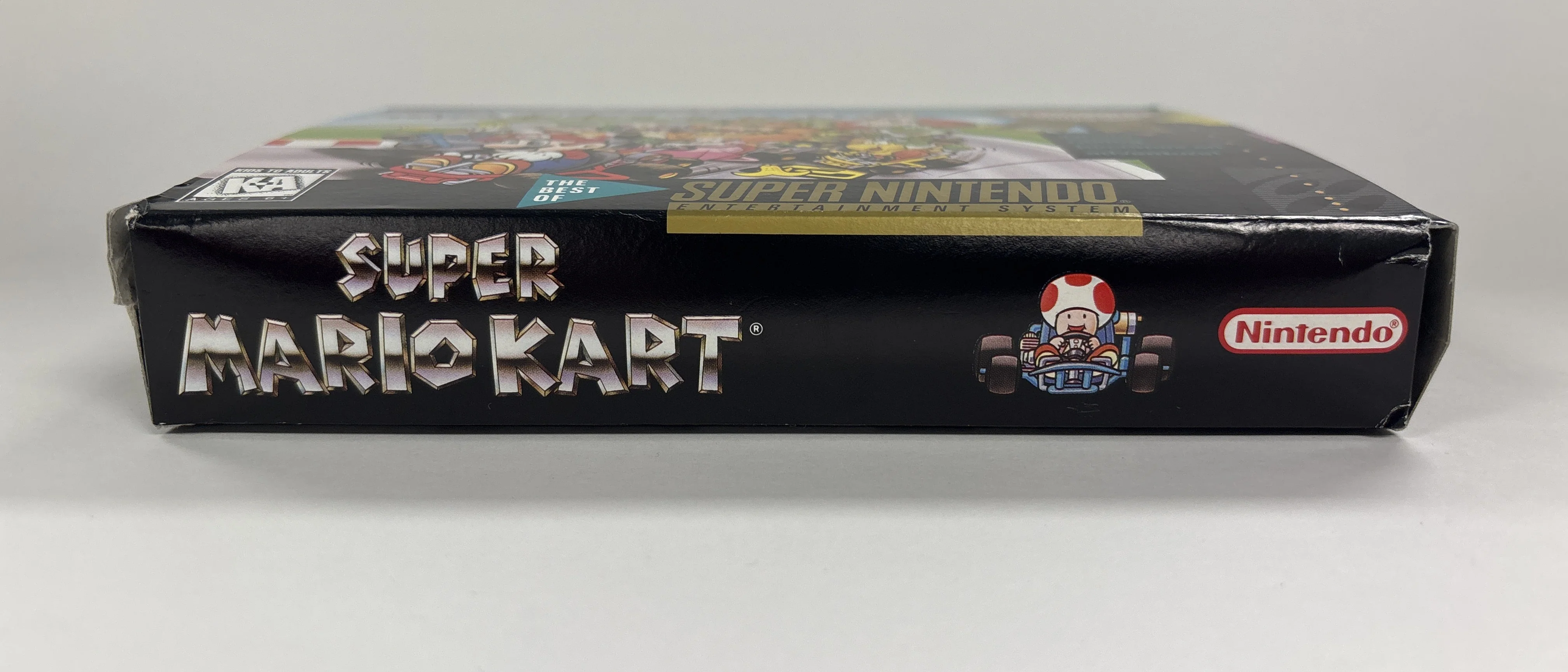 Super Mario Kart - Super Nintendo SNES Box & Manual Only No Game - Image 4