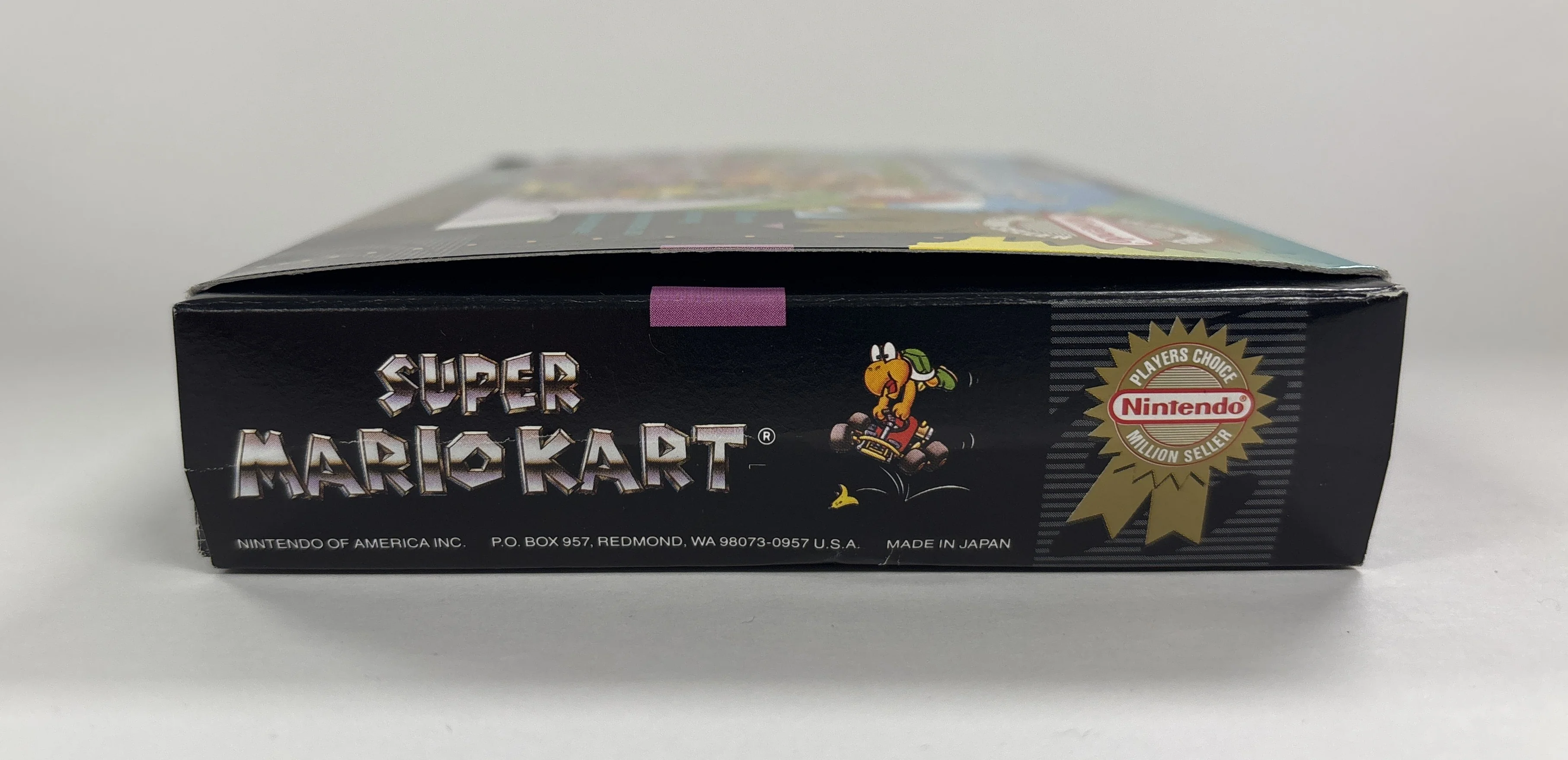 Super Mario Kart - Super Nintendo SNES Box & Manual Only No Game - Image 7