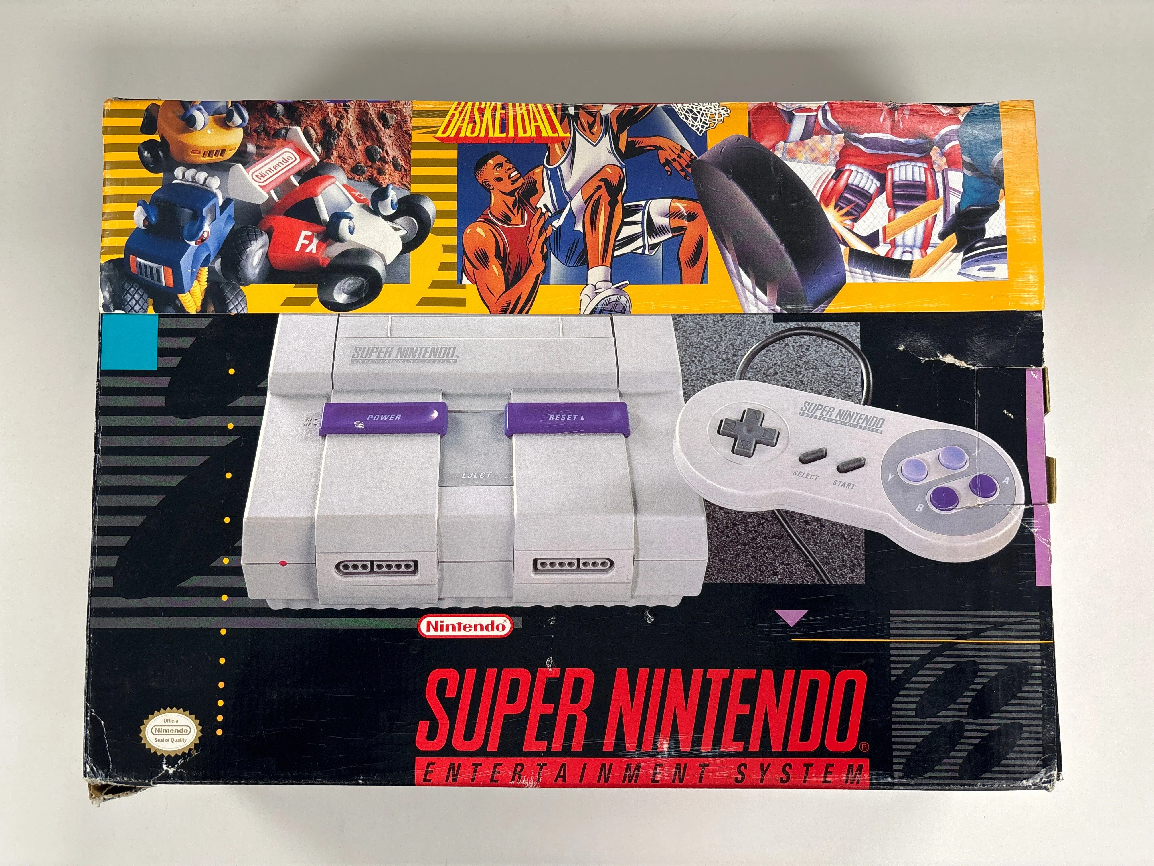 Super NES Control Set - Super Nintendo SNES Box Only