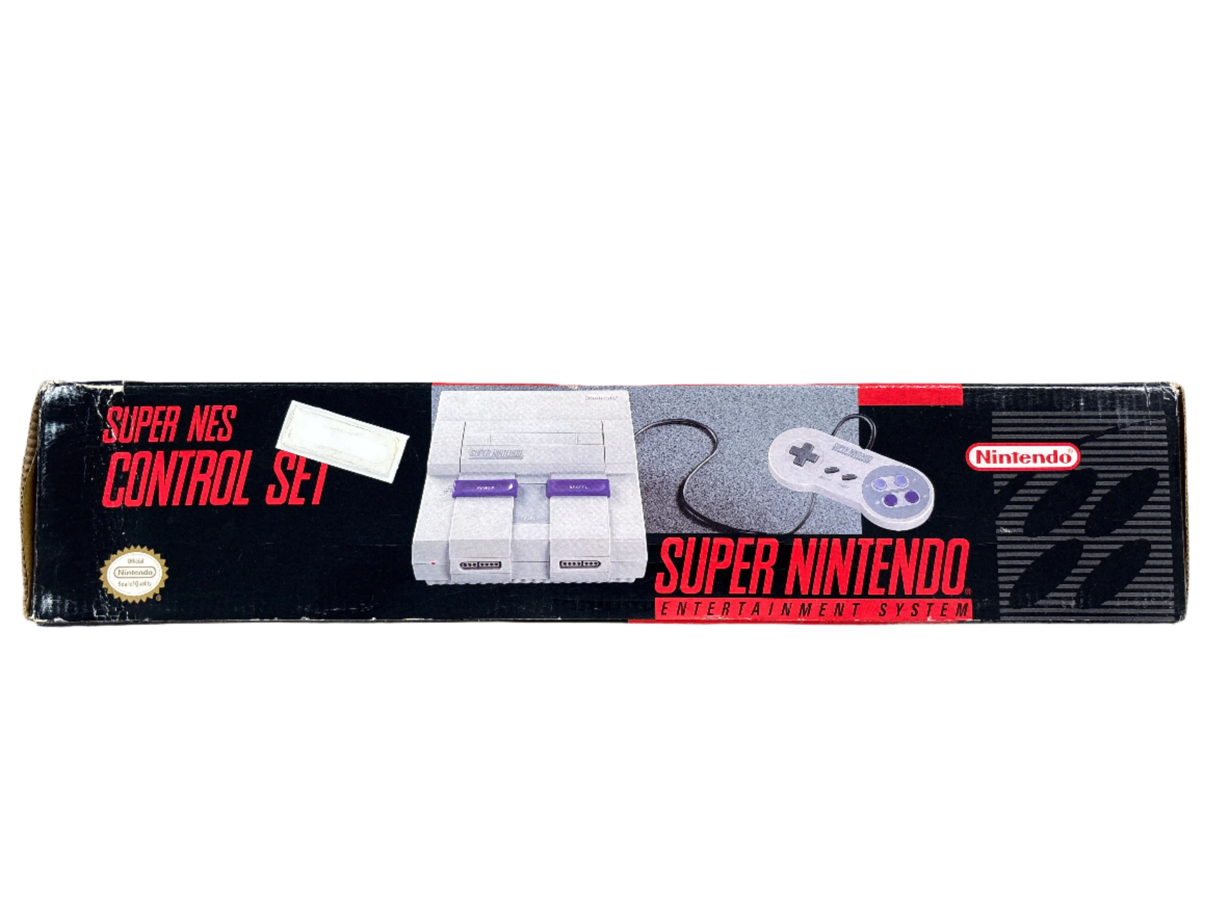 Super NES Control Set - Super Nintendo SNES Box Only - Image 3