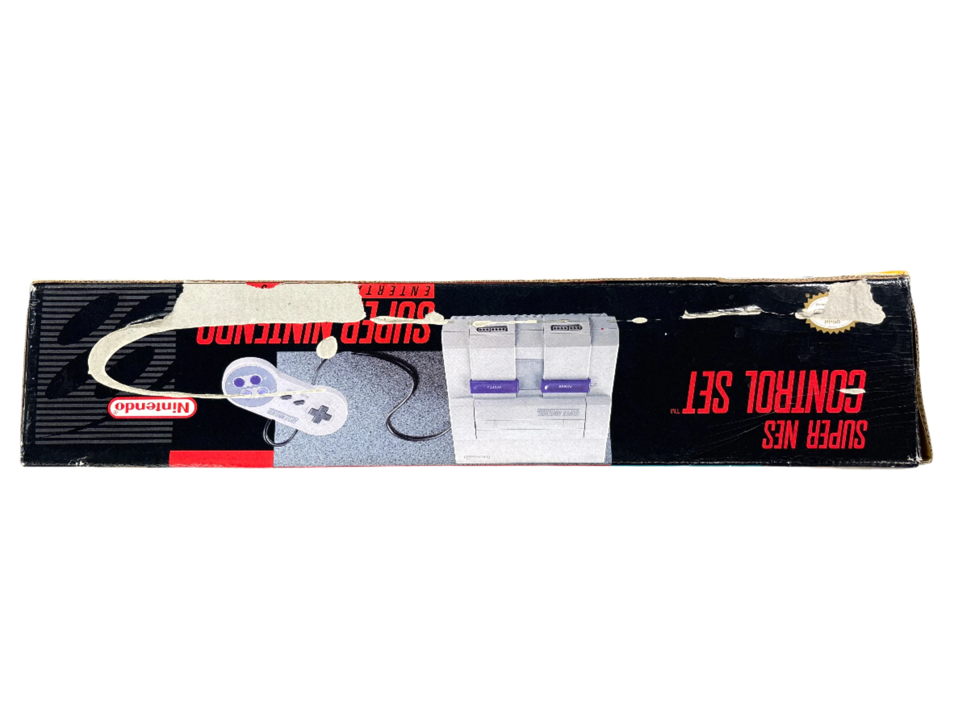 Super NES Control Set - Super Nintendo SNES Box Only - Image 5