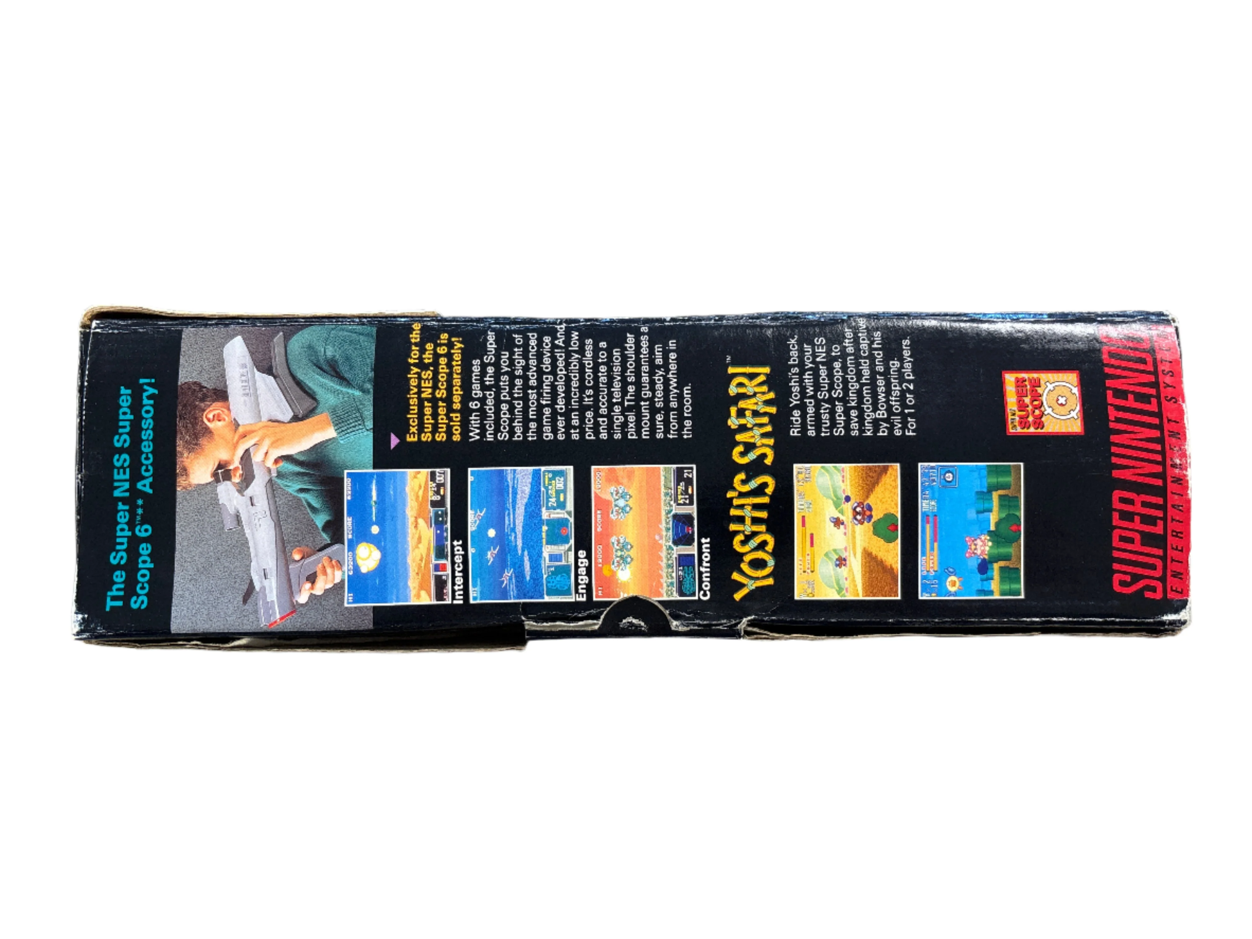 Super NES Control Set - Super Nintendo SNES Box Only - Image 6