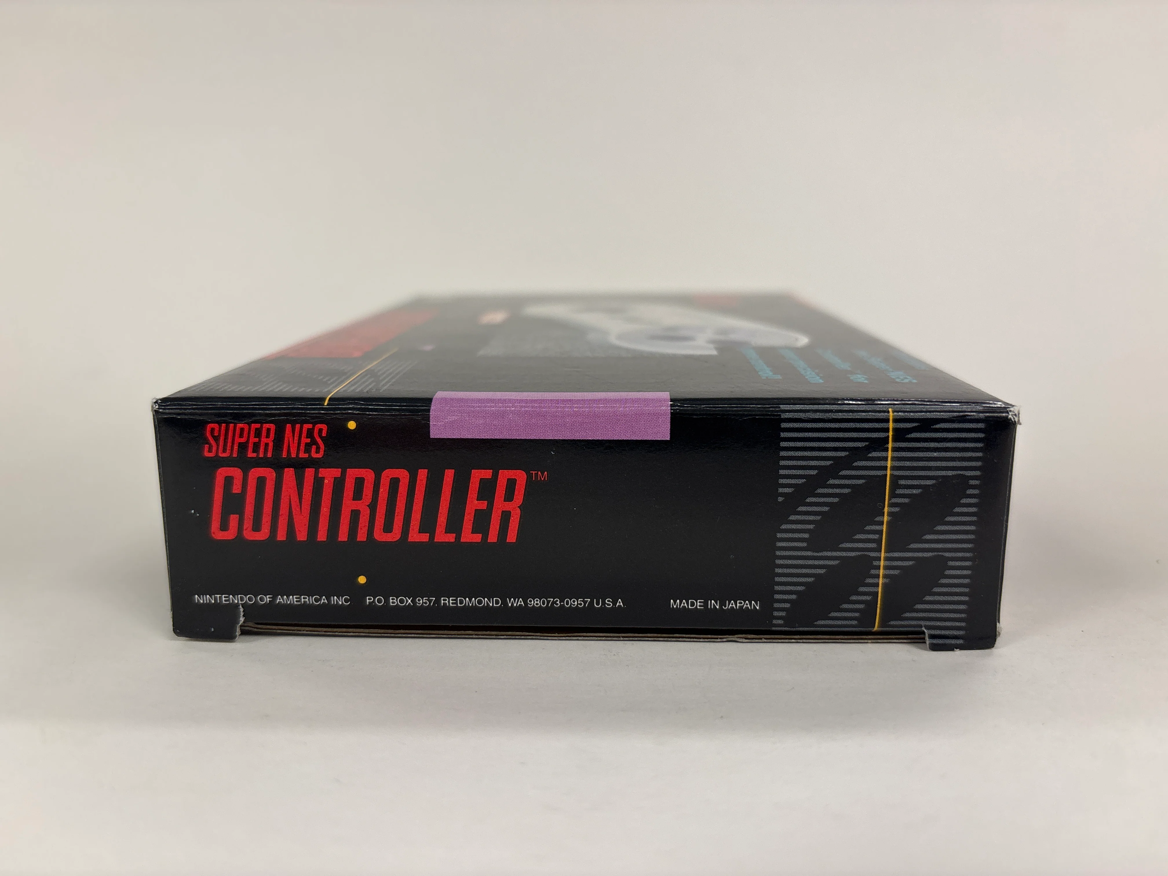 Super NES Controller - Super Nintendo SNES Box Only - Image 6