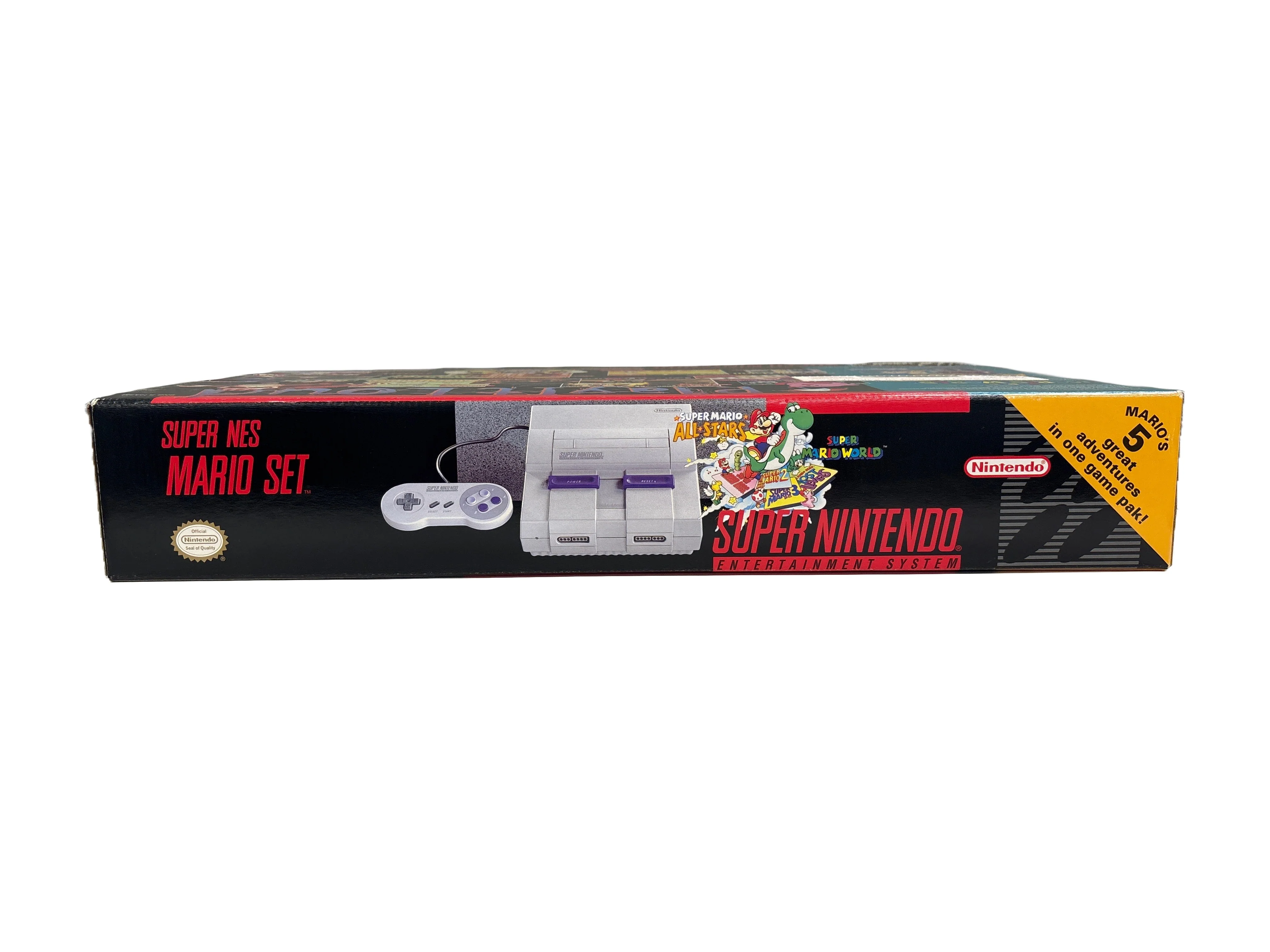 Super NES Mario Set SNES Nintendo Box Only No Game or Manuals - Image 6