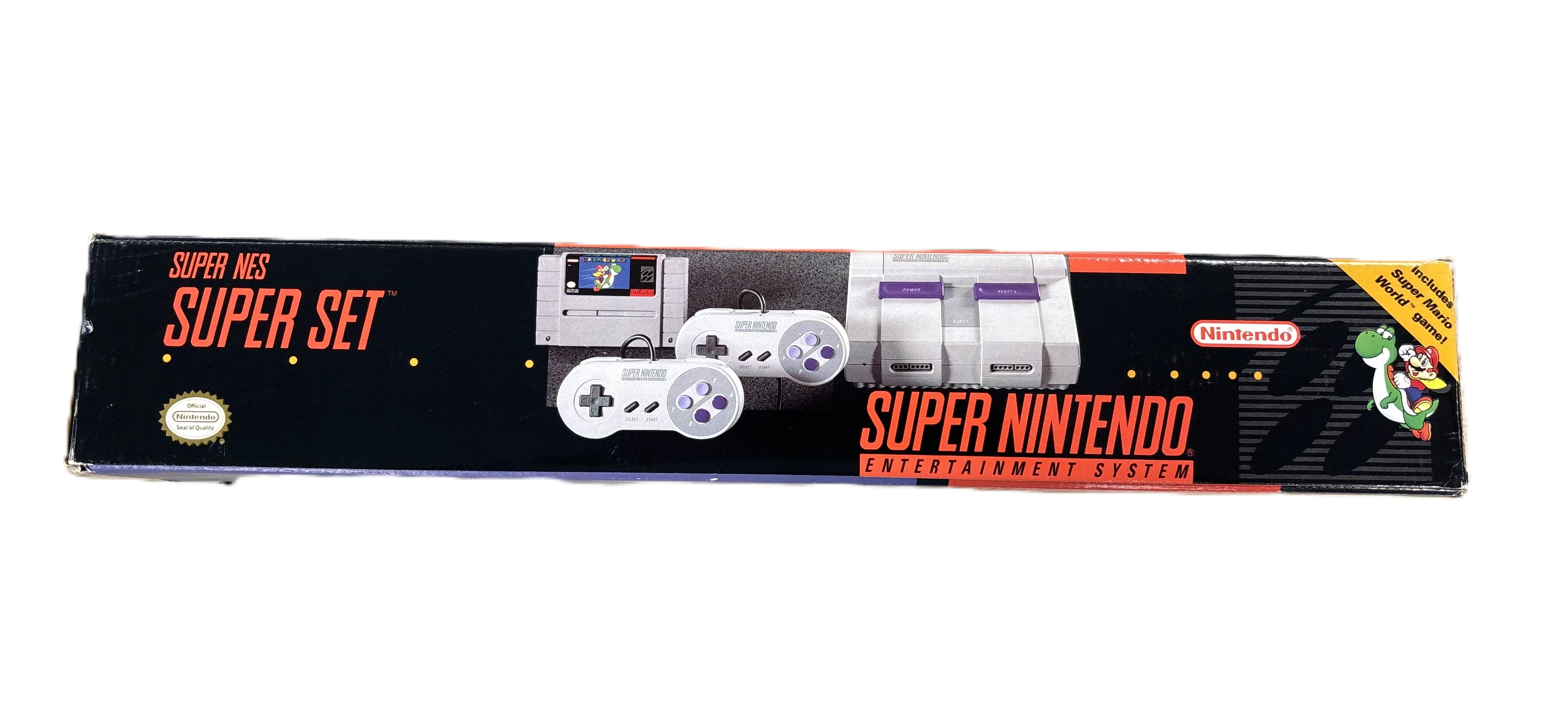 Super NES Super Set Nintendo Box & Manuals Only No Game or Styrofoam - Image 3