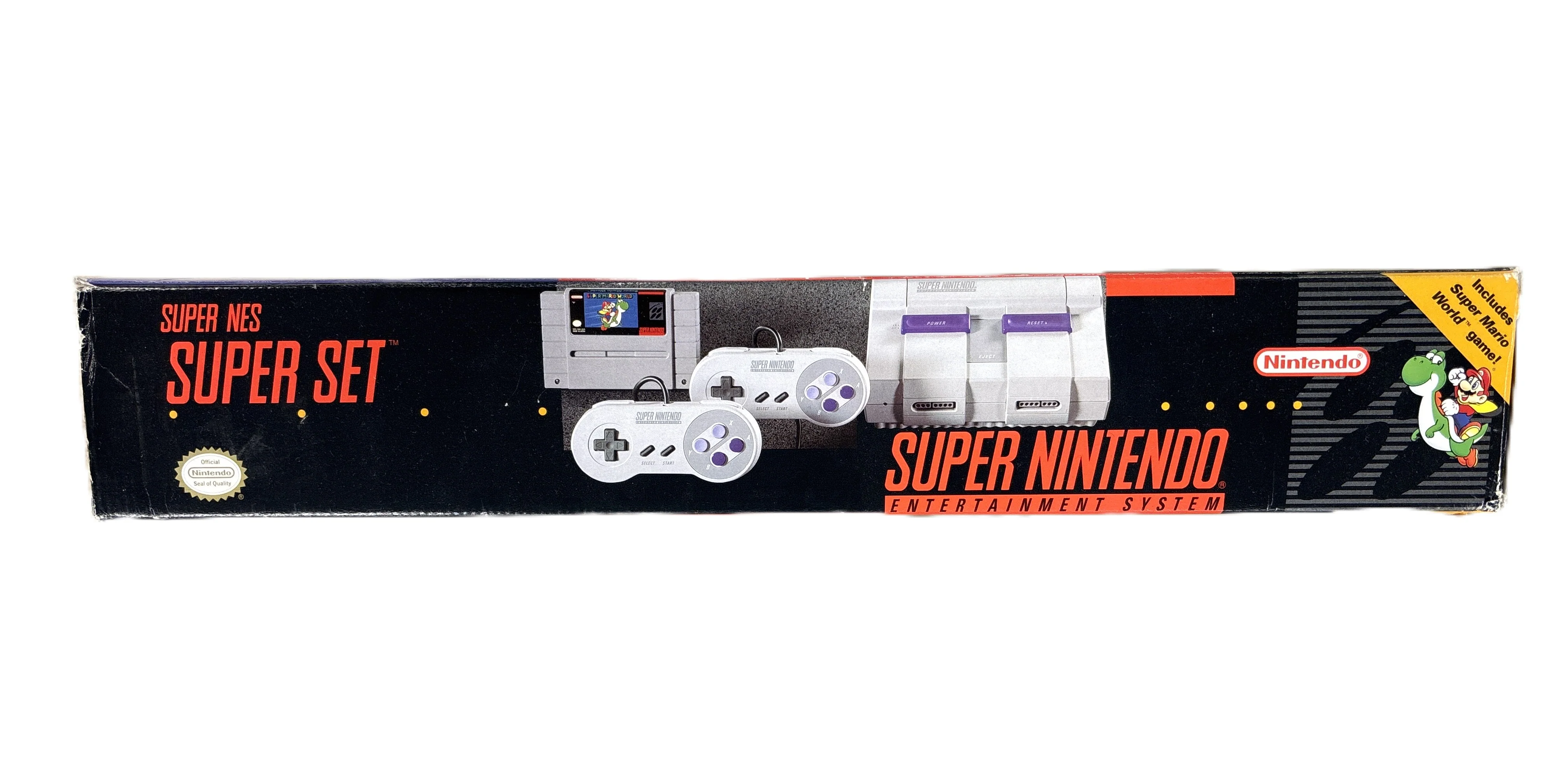 Super NES Super Set Nintendo Box & Manuals Only No Game or Styrofoam - Image 5