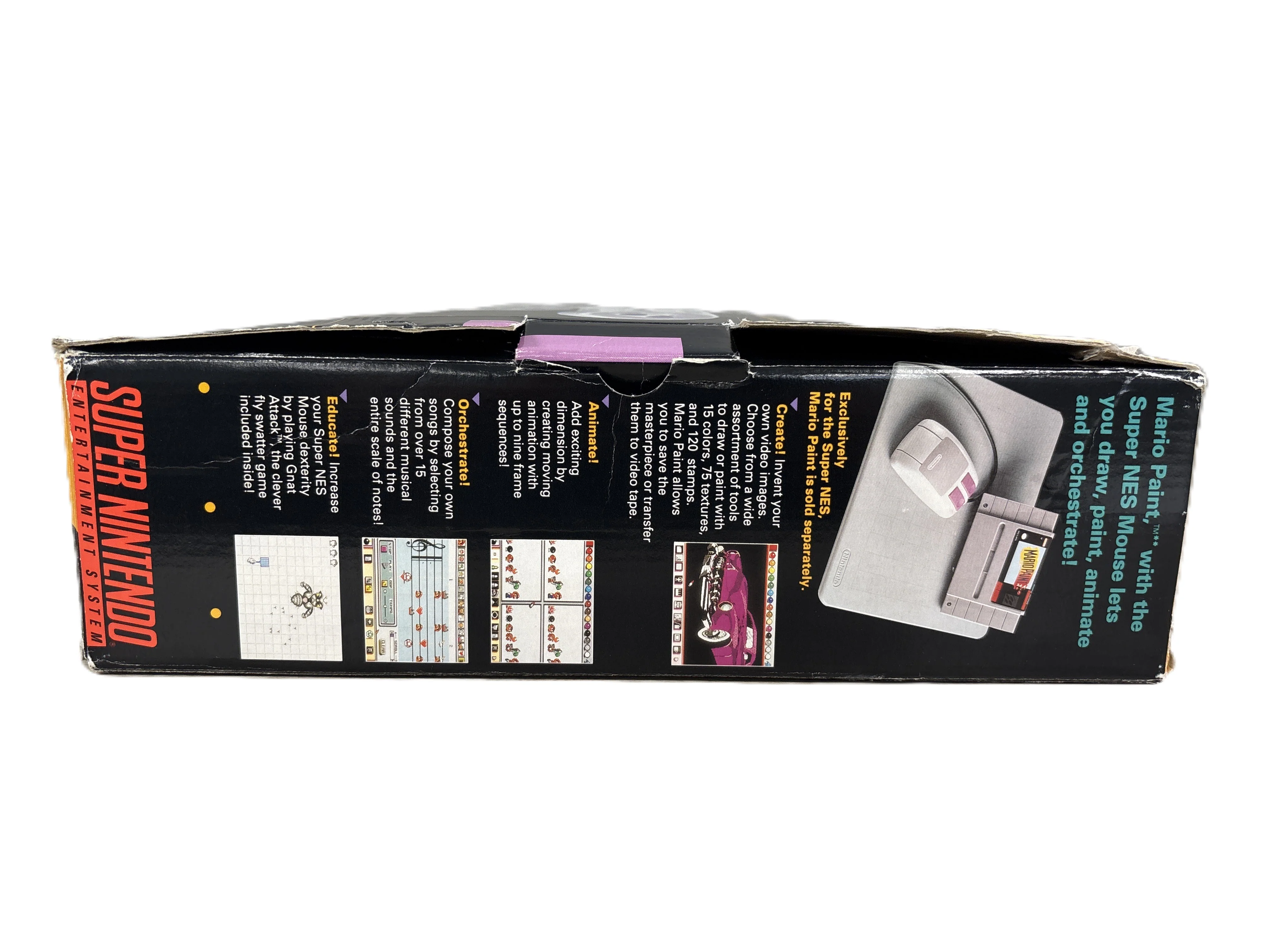Super NES Super Set Nintendo Box & Manuals Only No Game or Styrofoam - Image 6
